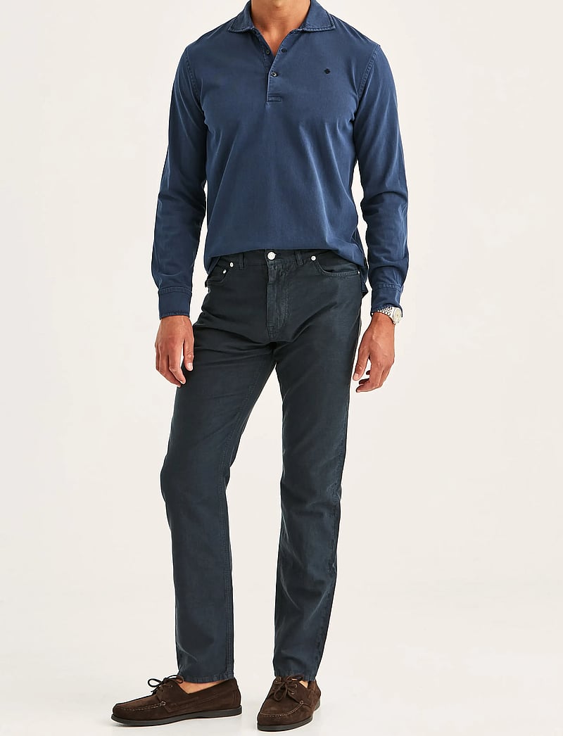 Morris - James Washed Linen 5 Pkt - linased püksid - blue - 3