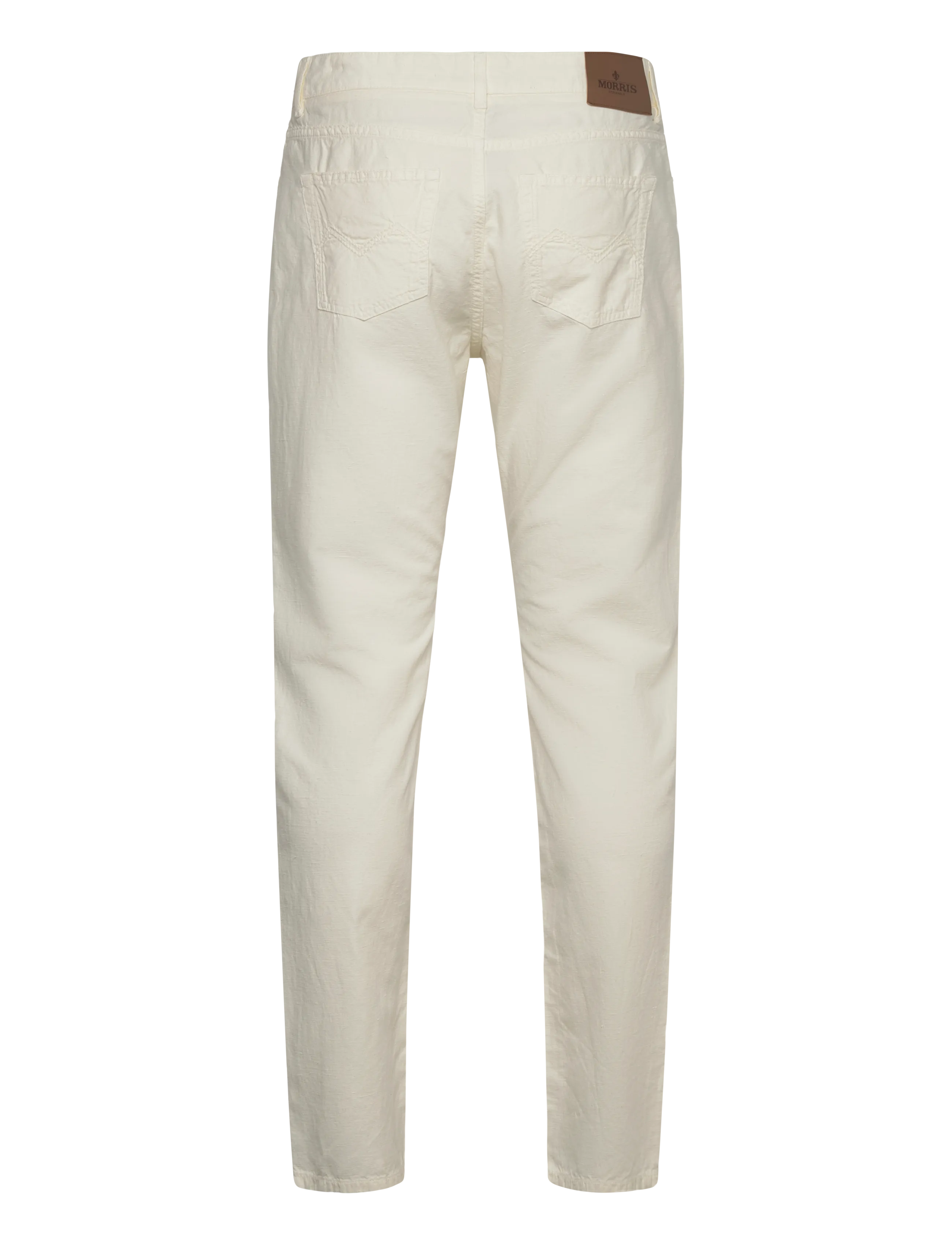 Morris - James Washed Linen 5 Pkt - linased püksid - off white - 2