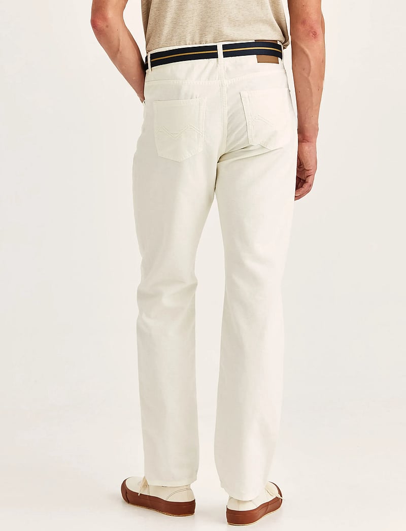 Morris - James Washed Linen 5 Pkt - midsummer - off white - 4
