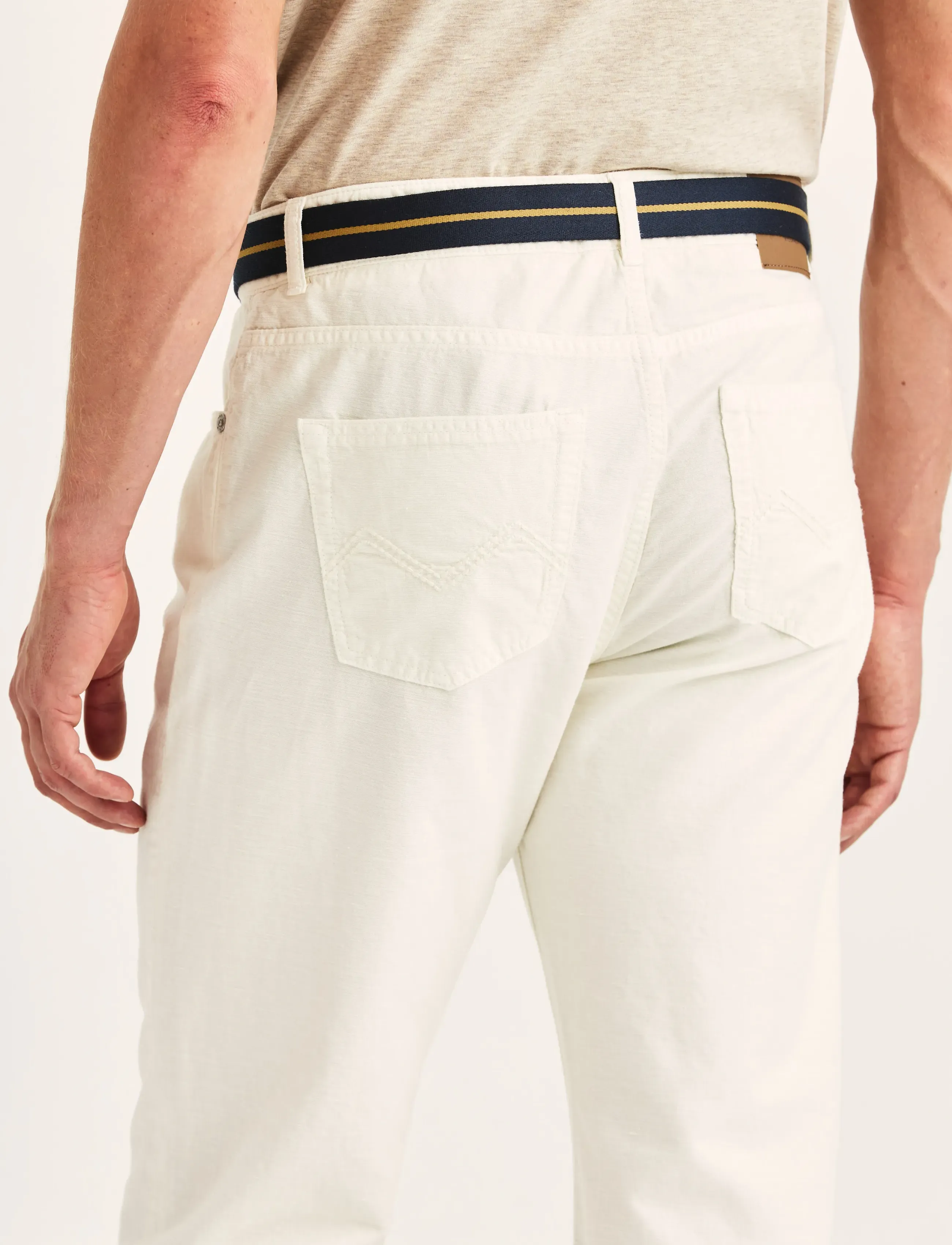 Morris - James Washed Linen 5 Pkt - linased püksid - off white - 5