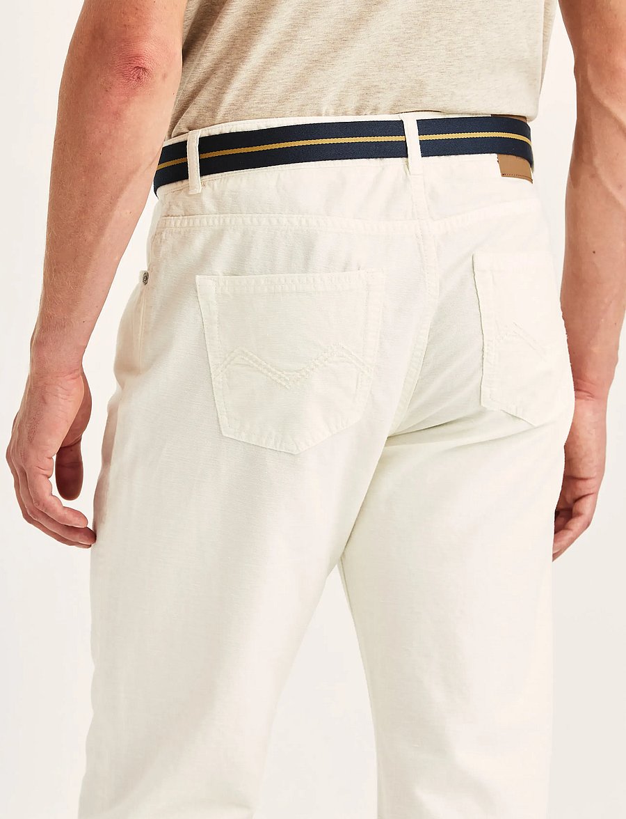 Morris - James Washed Linen 5 Pkt - linased püksid - off white - 5