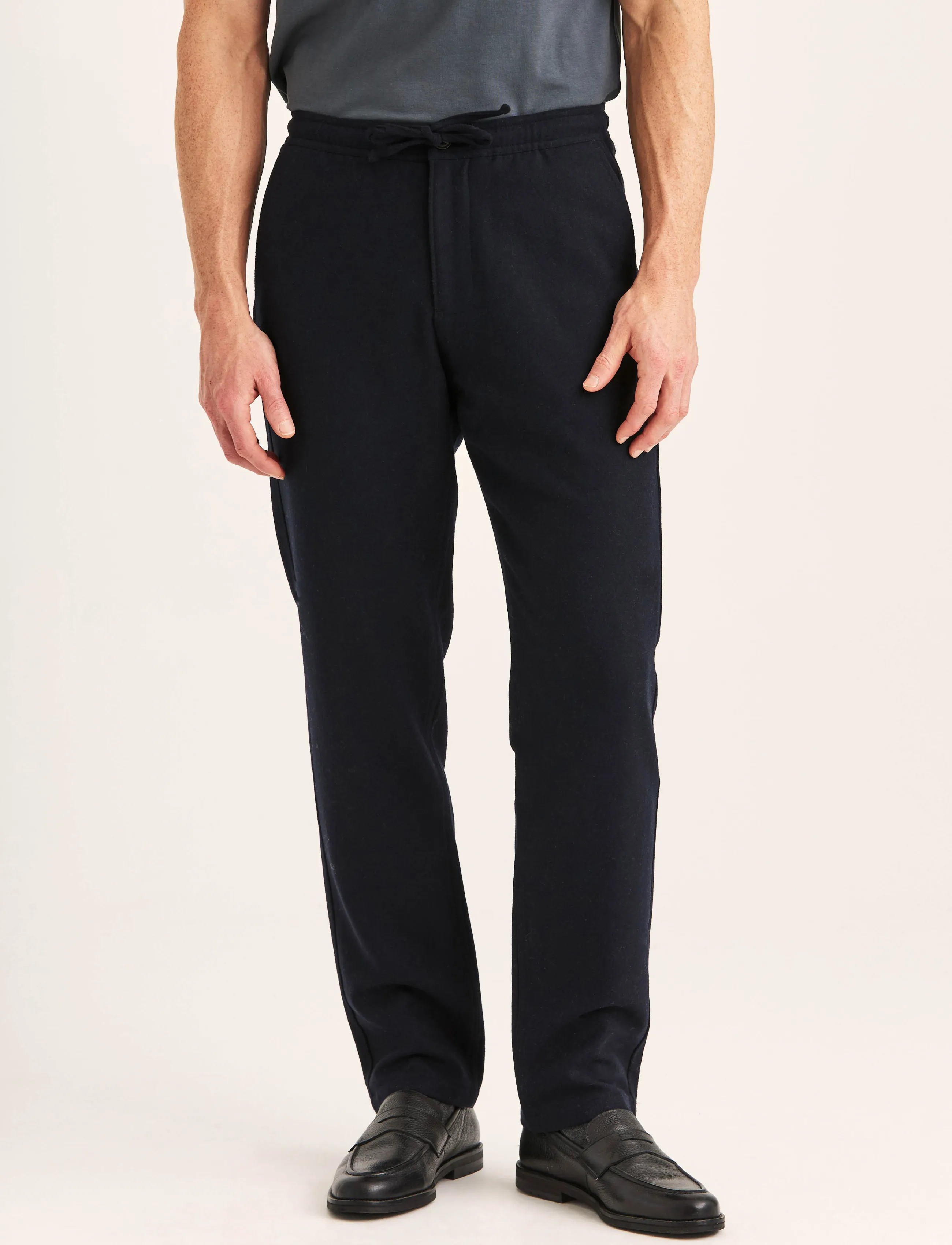 Morris Fenix Cord Trouser - Riided - BLUE / navy