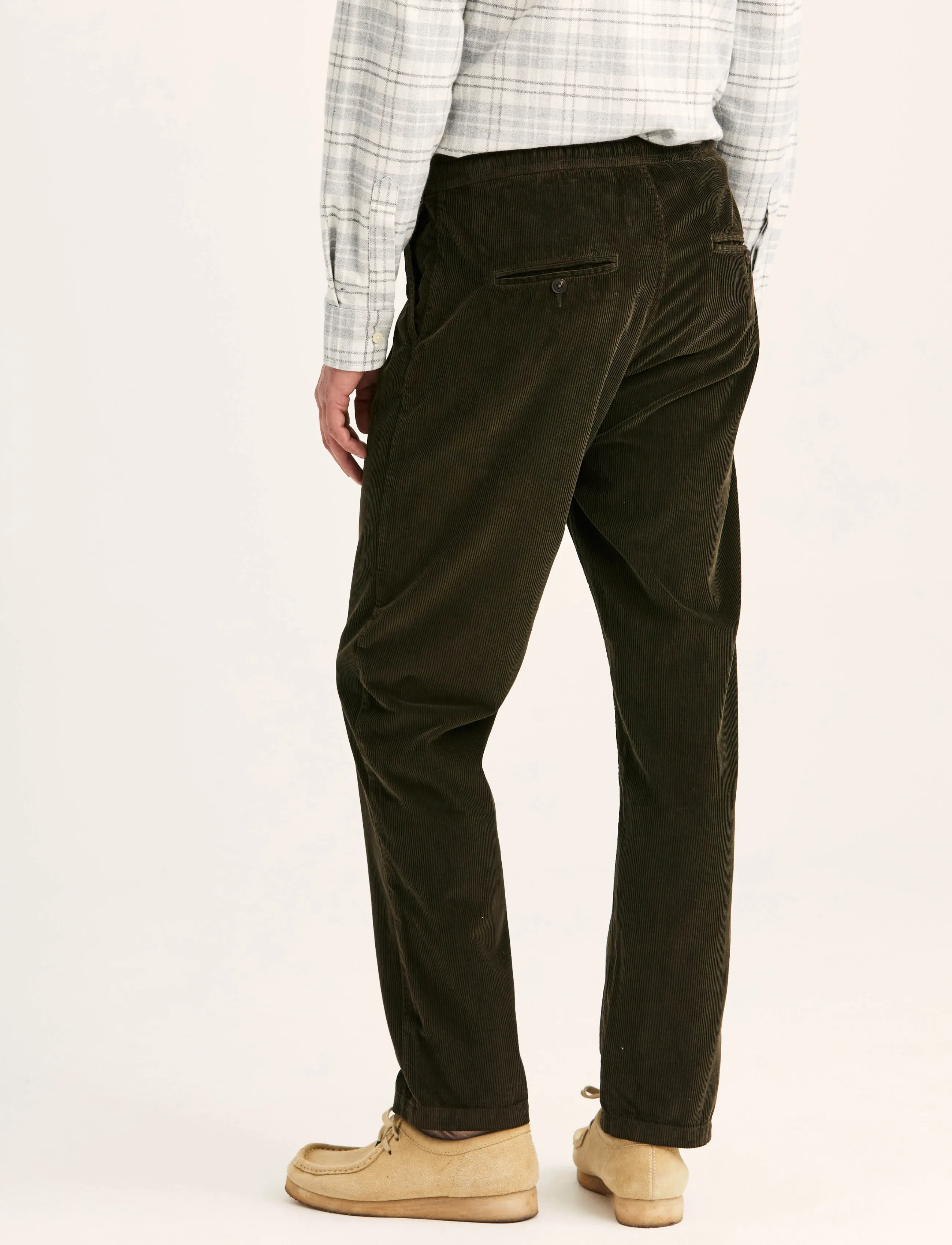 Morris - Fenix Cord Trouser - freizeithosen - olive - 4