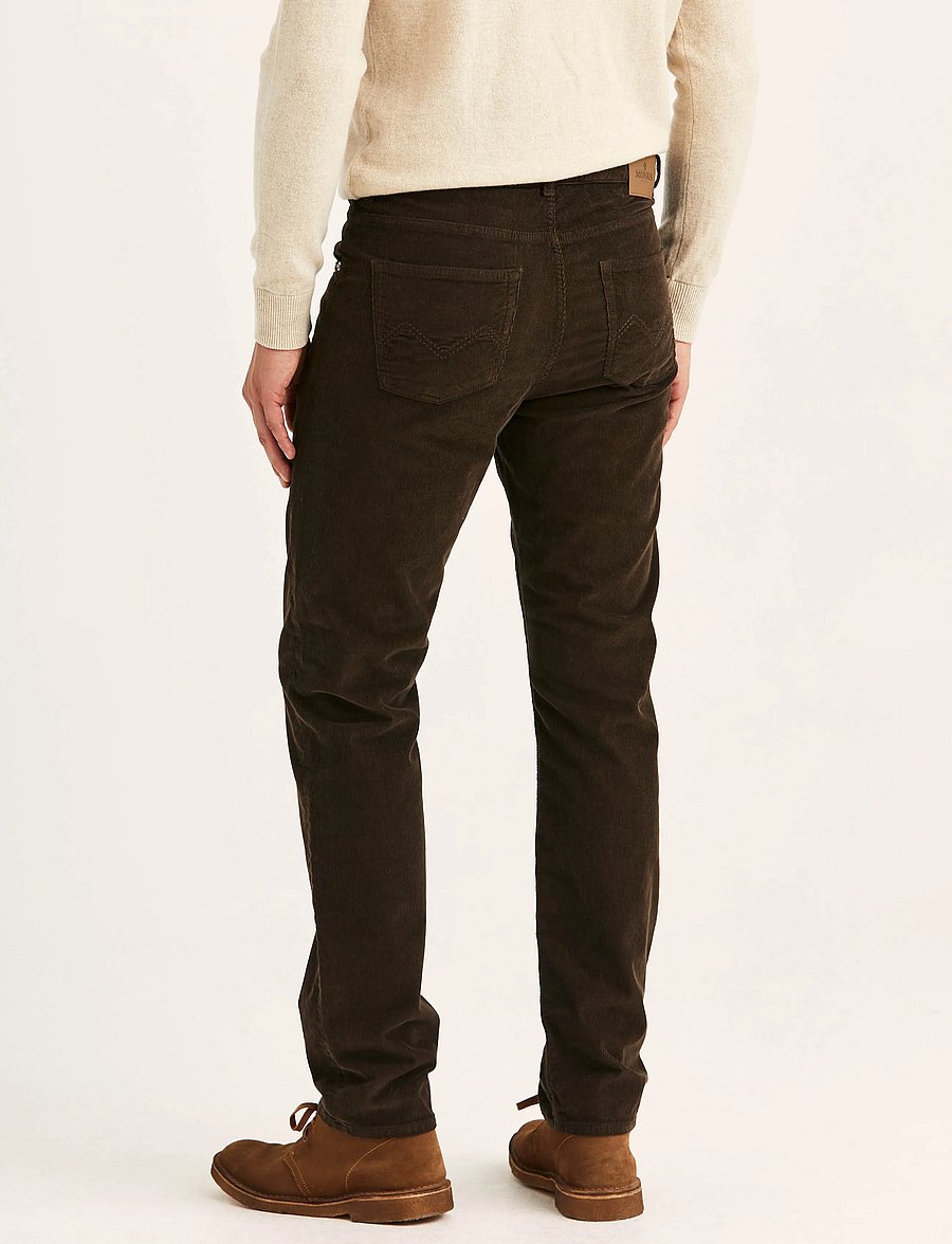 Morris - James Cord 5-Pocket - casual trousers - brown - 4