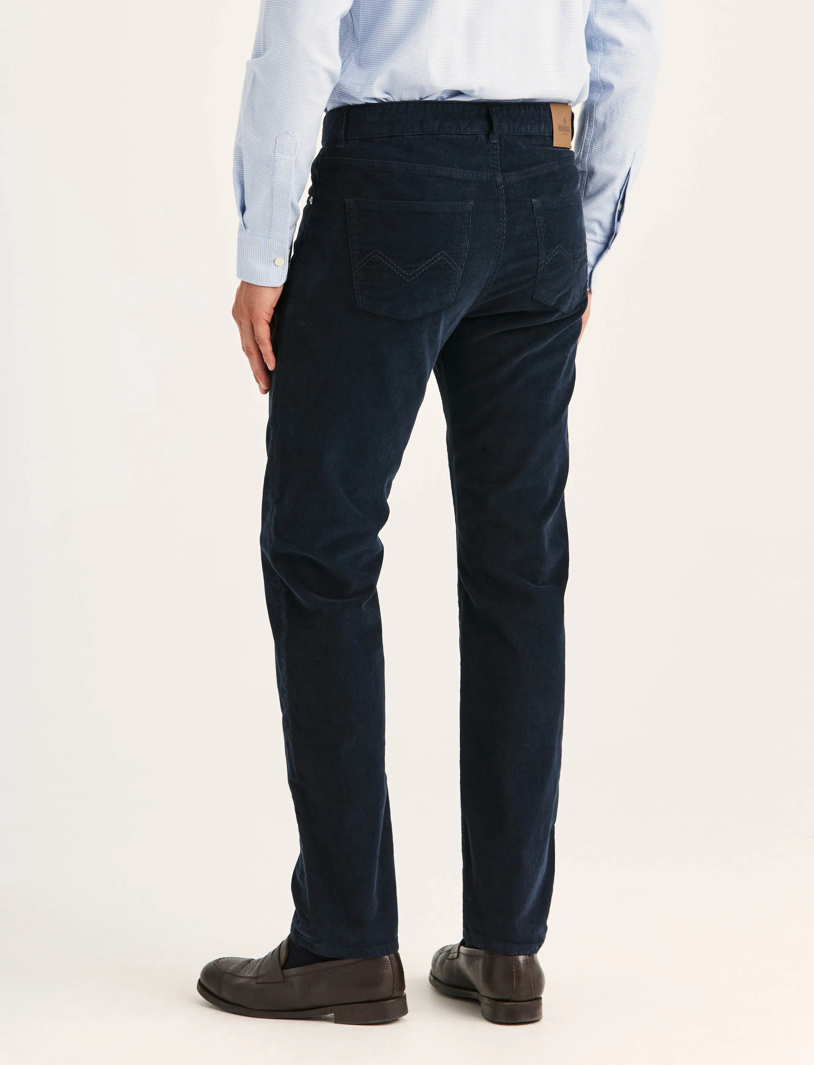 Morris James Cord 5-Pocket byxor herr – bild 3