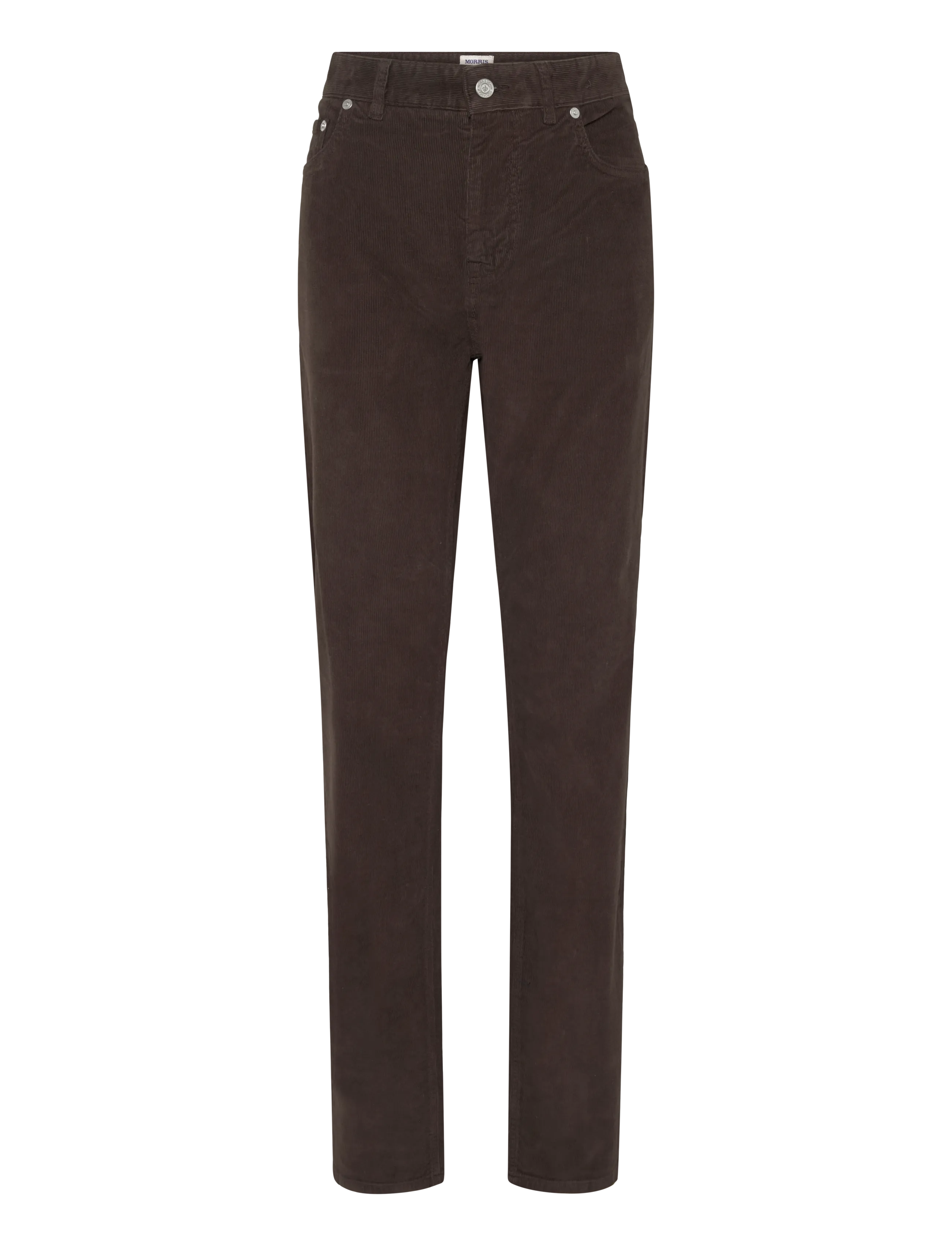 Morris James Cord 5-Pocket - Morris Stockholm - BROWN / brown