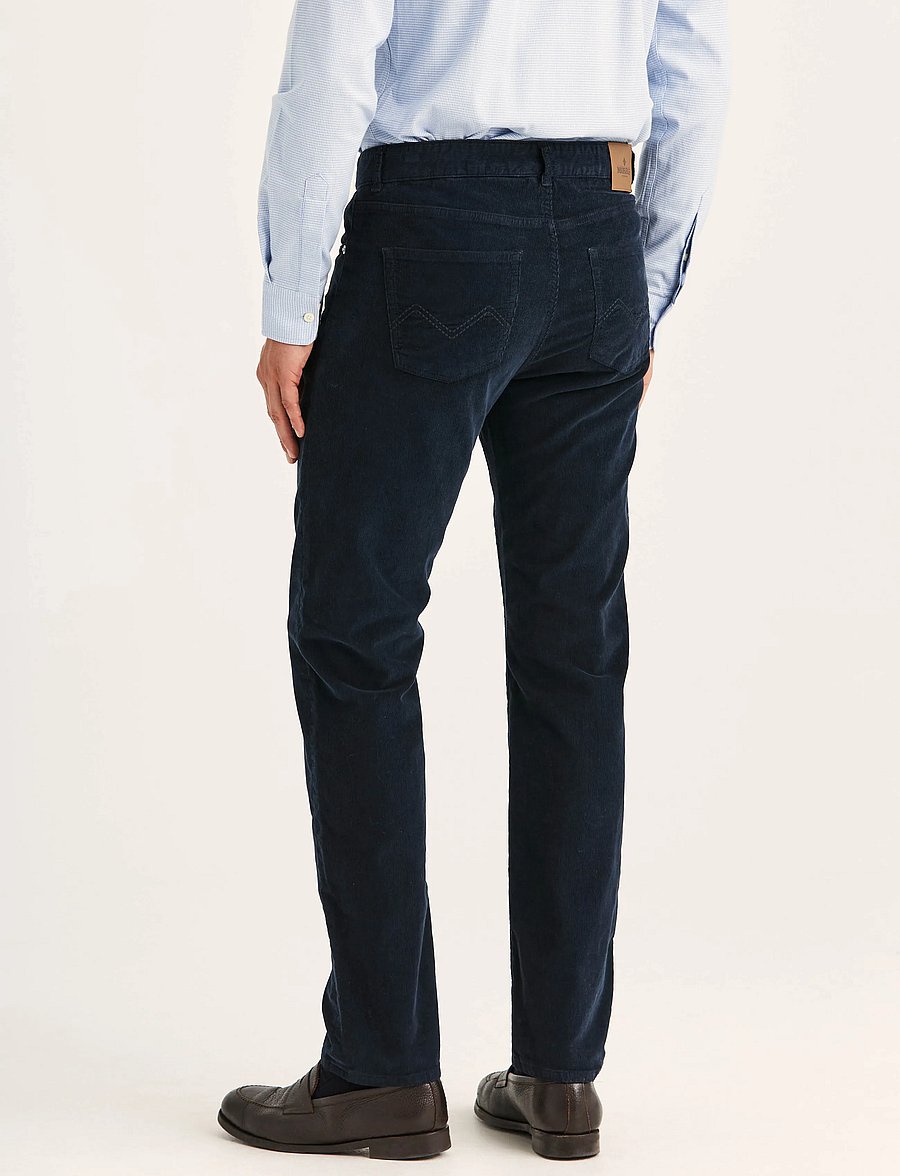Morris - James Cord 5-Pocket - navy - 3
