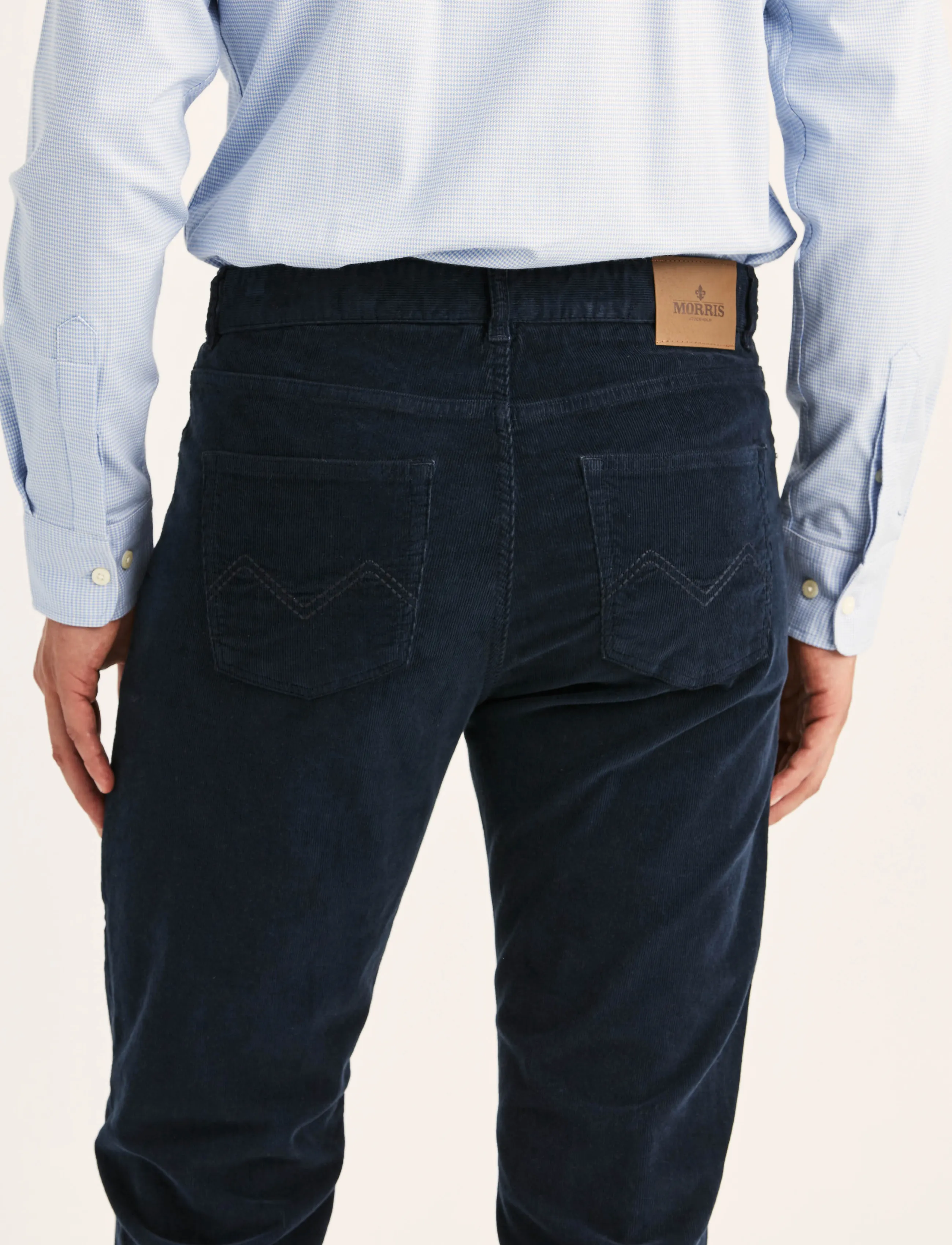 Morris - James Cord 5-Pocket - navy - 4