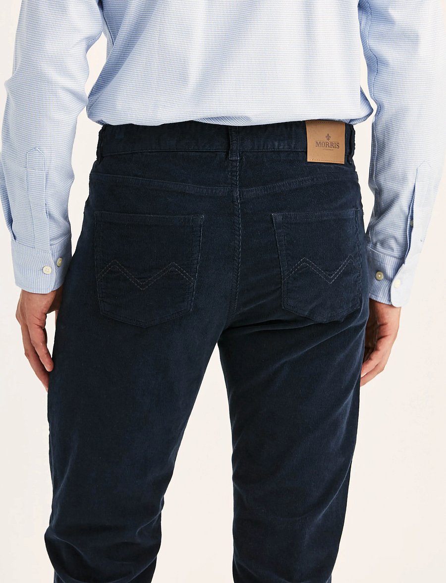 Morris - James Cord 5-Pocket - navy - 4