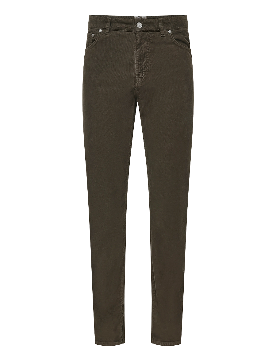 Morris - James Cord 5-Pocket - casual trousers - olive - 1
