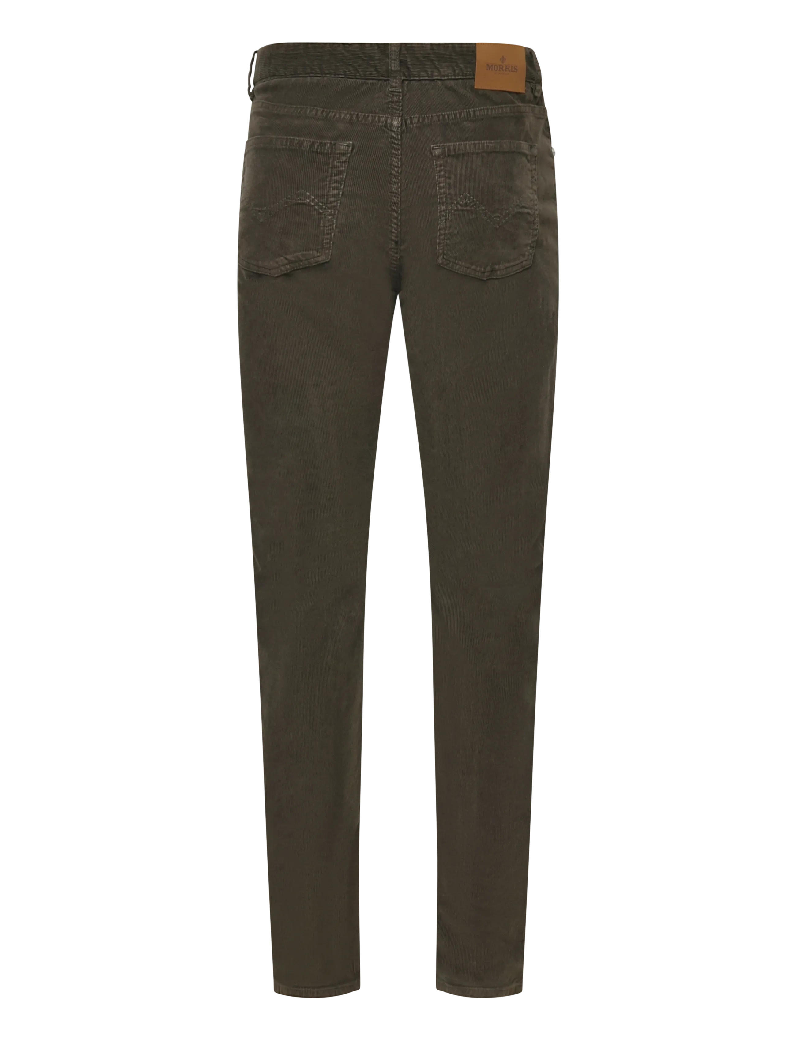 Morris - James Cord 5-Pocket - casual trousers - olive - 2