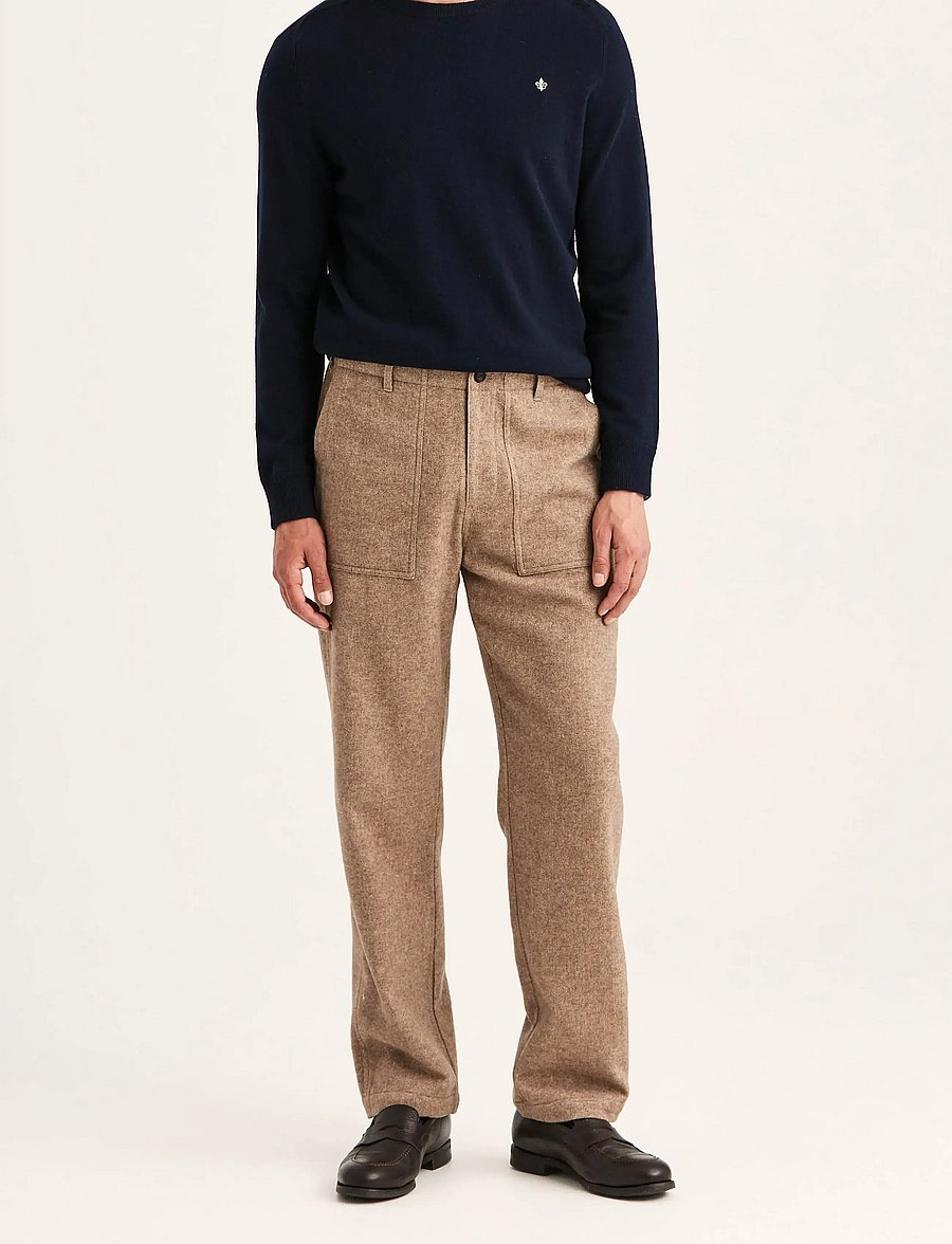 Morris - Alain Fatigue Trousers - vabaajapüksid - khaki - 4