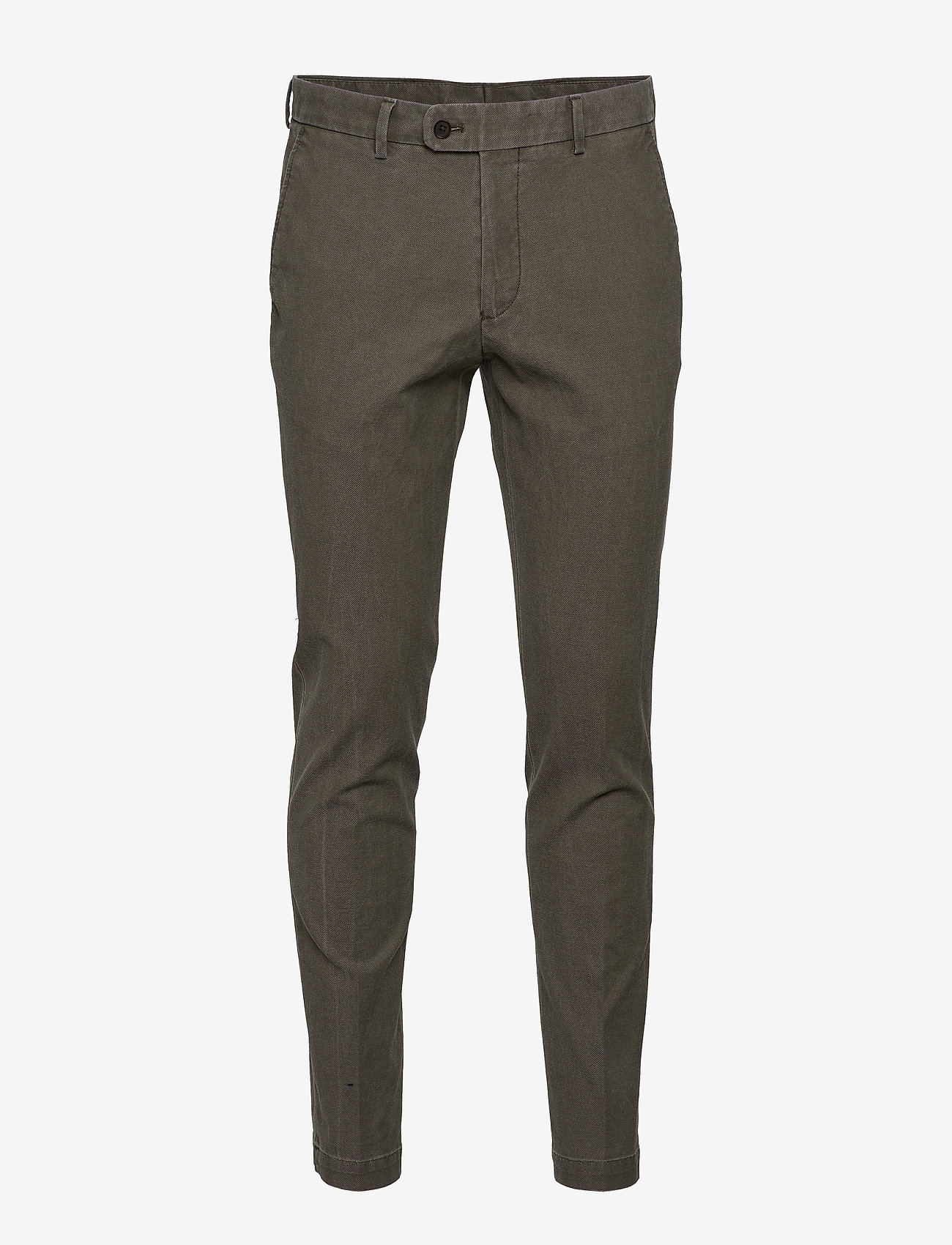 Morris - Rodney Washed Cotton Trouser - green - 0