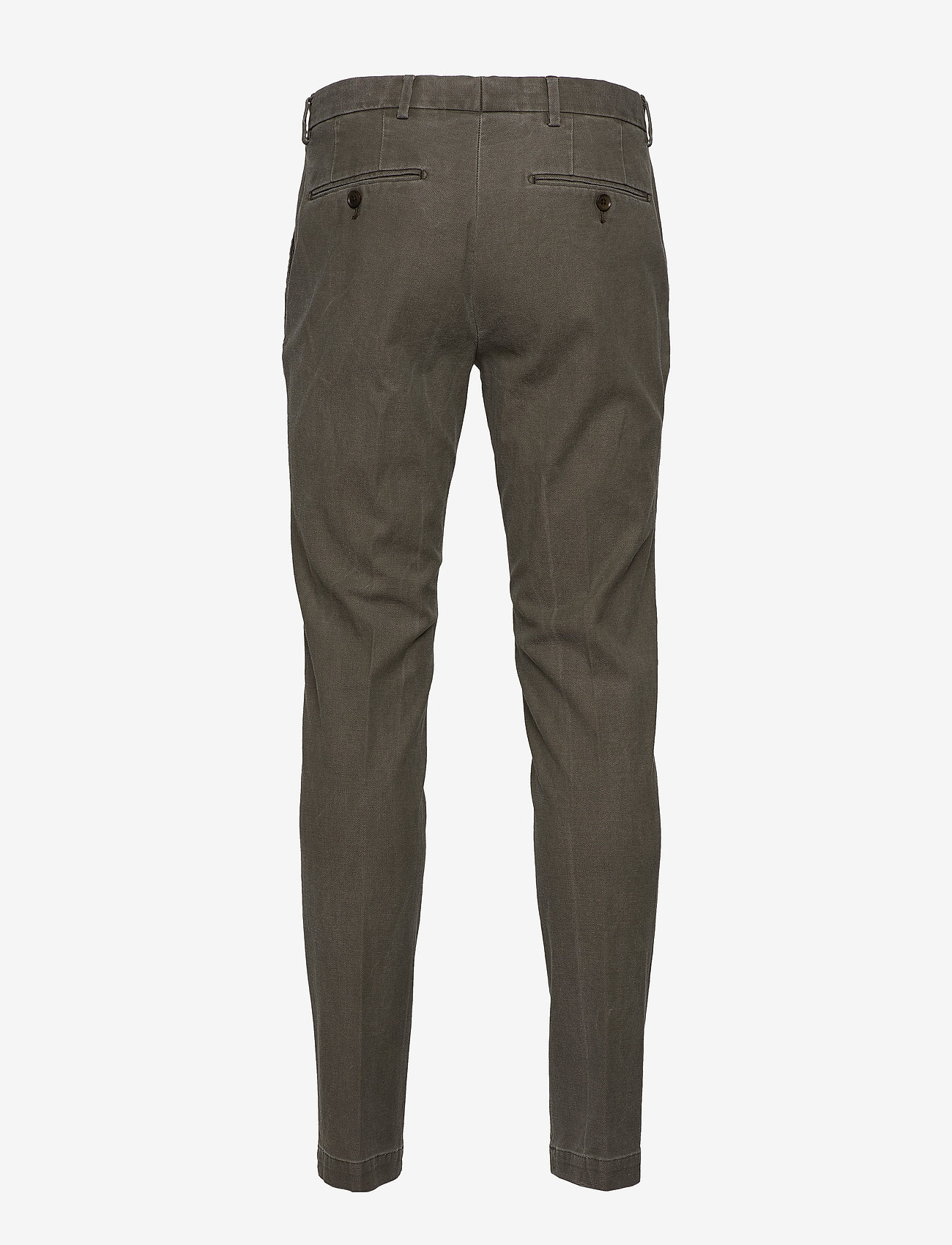 Morris - Rodney Washed Cotton Trouser - green - 1