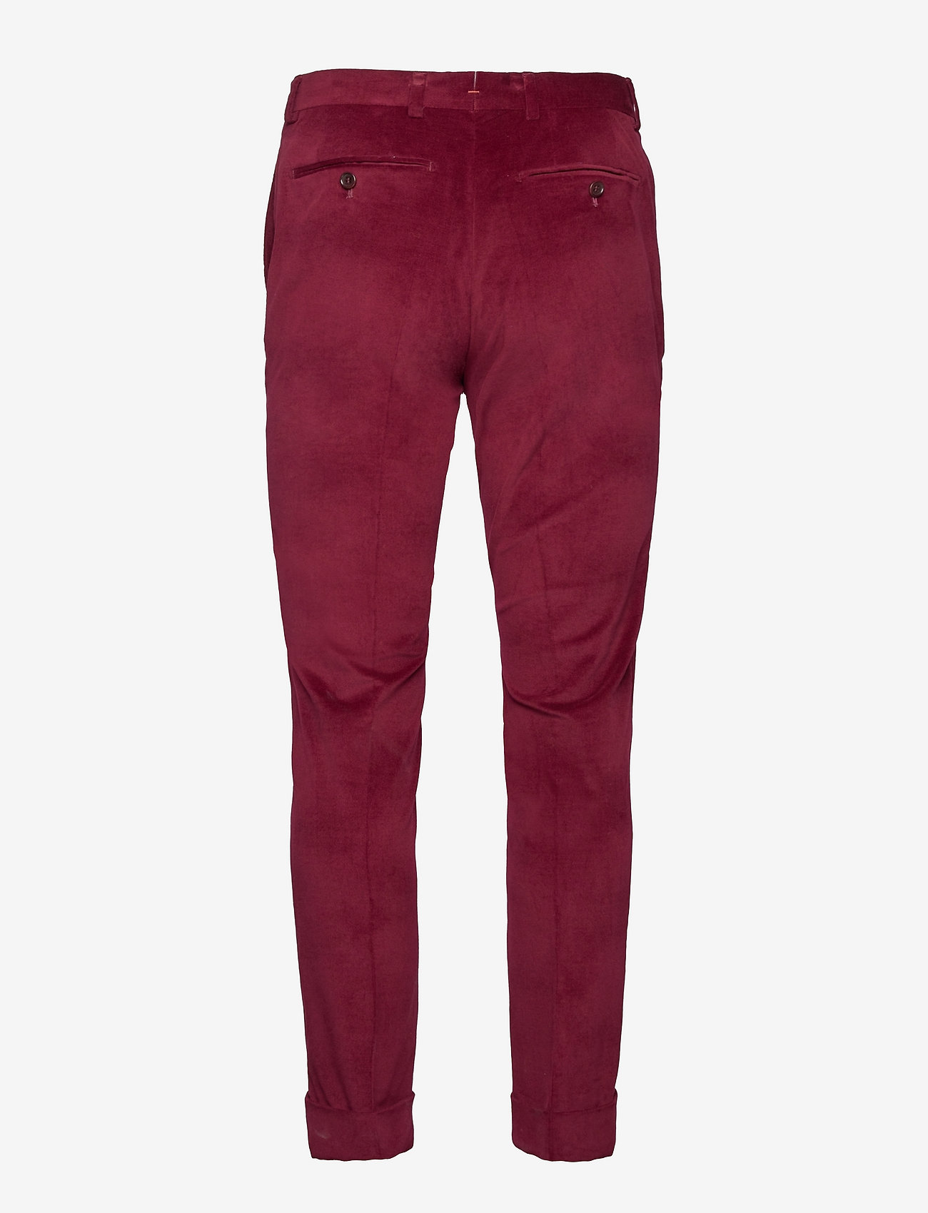 Morris - Velvet Trouser - wine red - 1