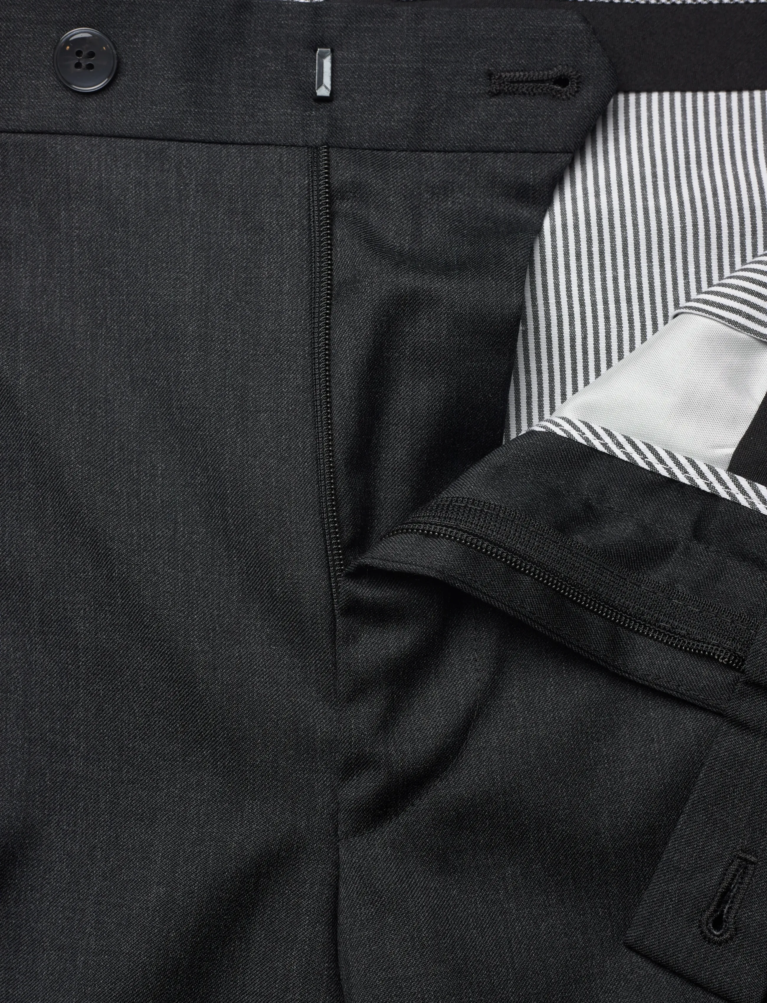 Morris - Jack Prestige Suit Trouser - anzugshosen - grey - 3