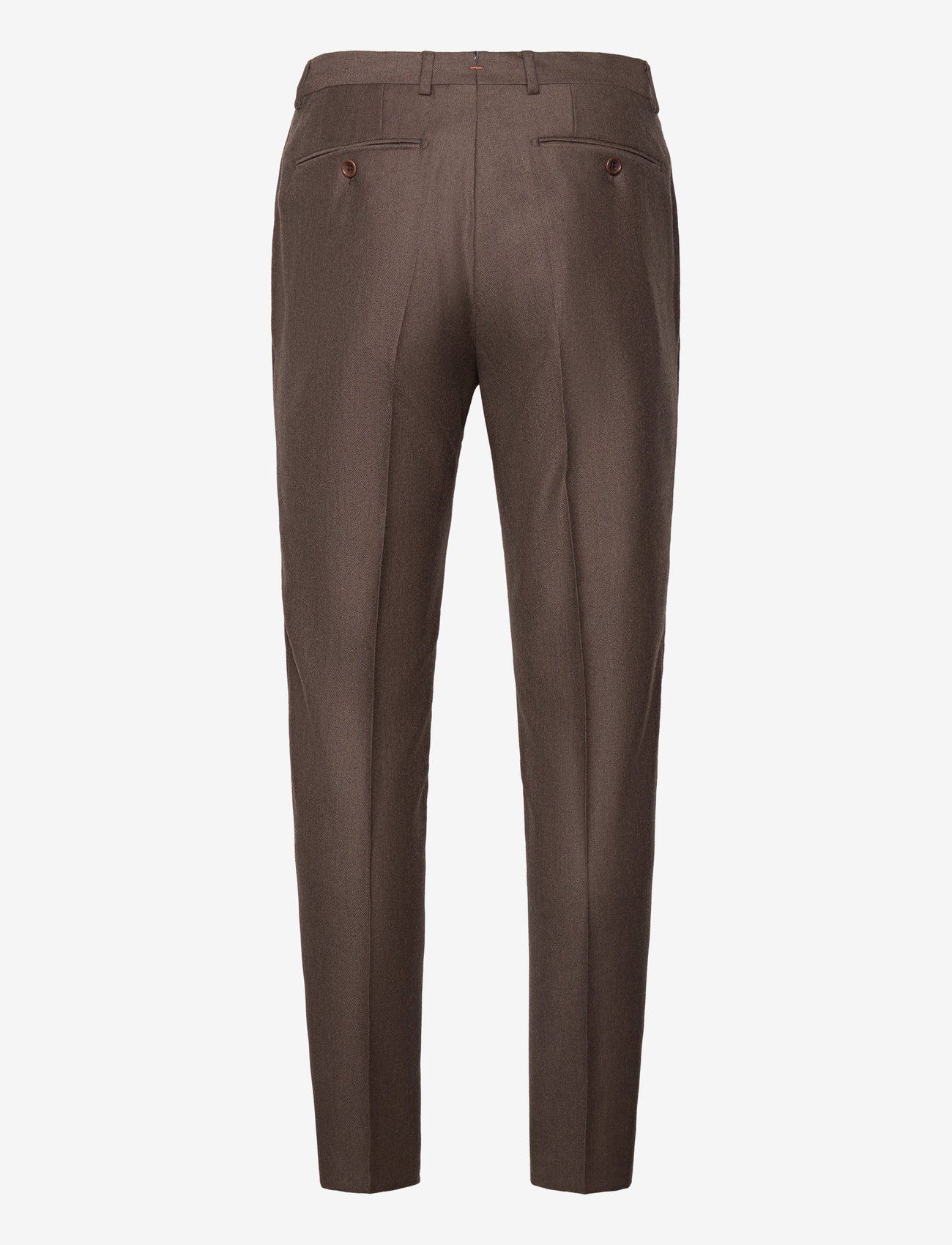 Morris - Bobby Flannel Suit Trouser - brown - 1