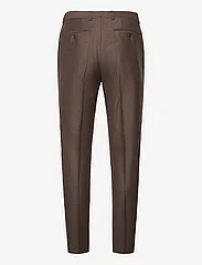 Morris - Bobby Flannel Suit Trouser - suit trousers - brown - 1