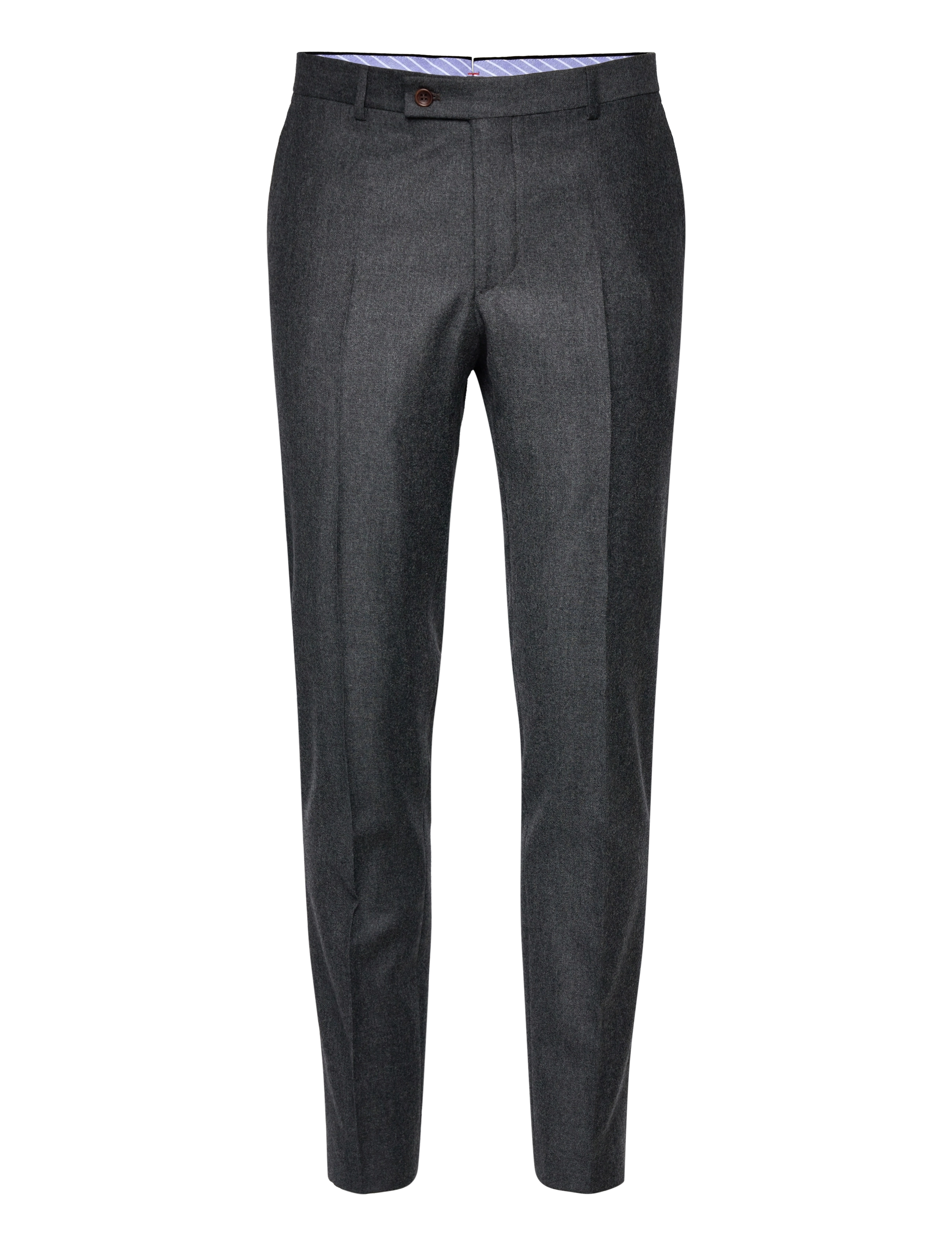 Bobby Flannel Suit Trouser - DARK GREY