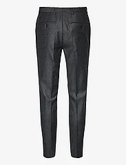 Morris - Bobby Flannel Suit Trouser - jakkesætsbukser - dark grey - 1