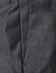 Morris - Bobby Flannel Suit Trouser - jakkesætsbukser - dark grey - 2