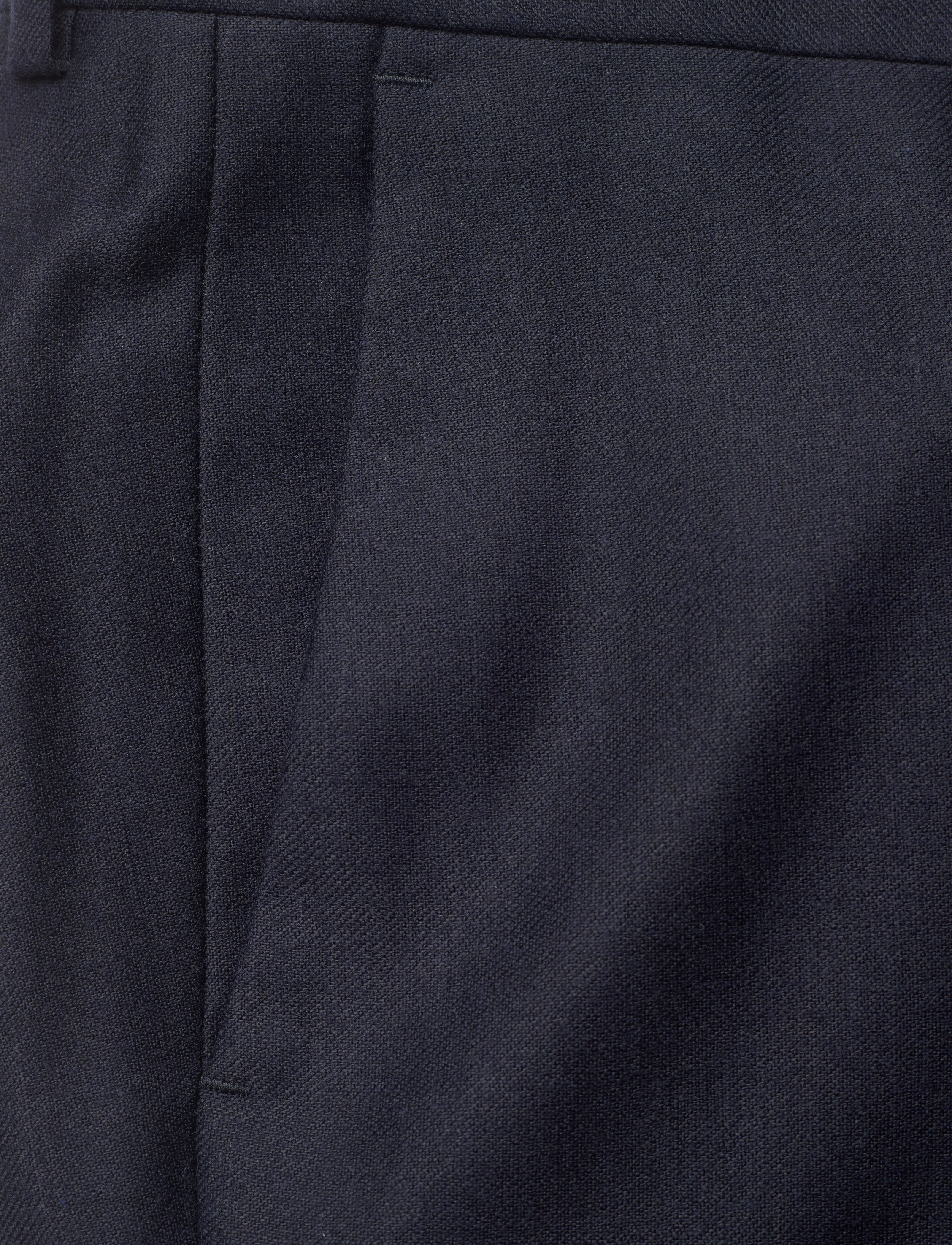 Morris - Bobby Flannel Suit Trouser - navy - 2