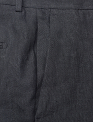 Morris - Bobby Linen Suit Trs - linen trousers - navy - 2