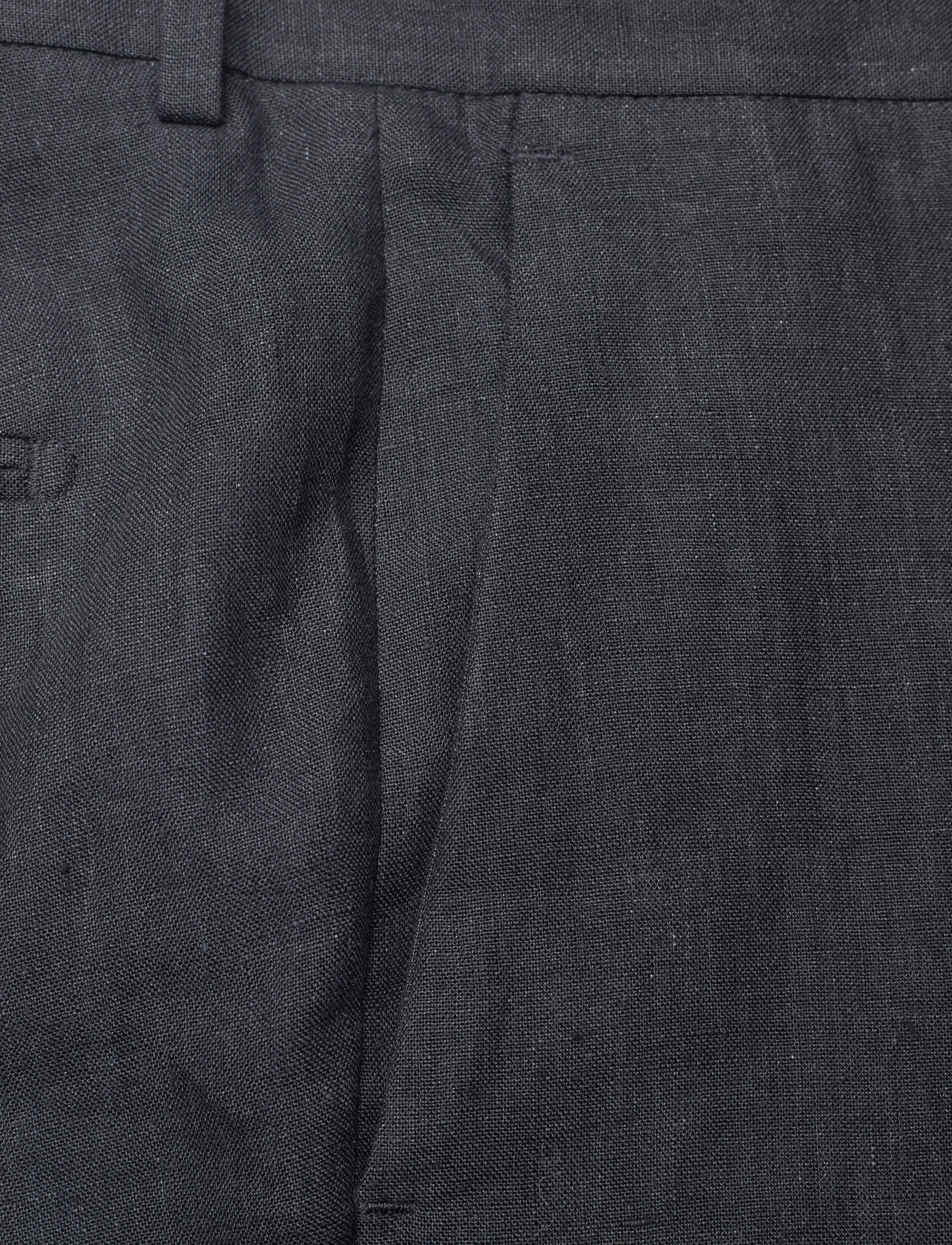 Morris - Bobby Linen Suit Trs - navy - 2