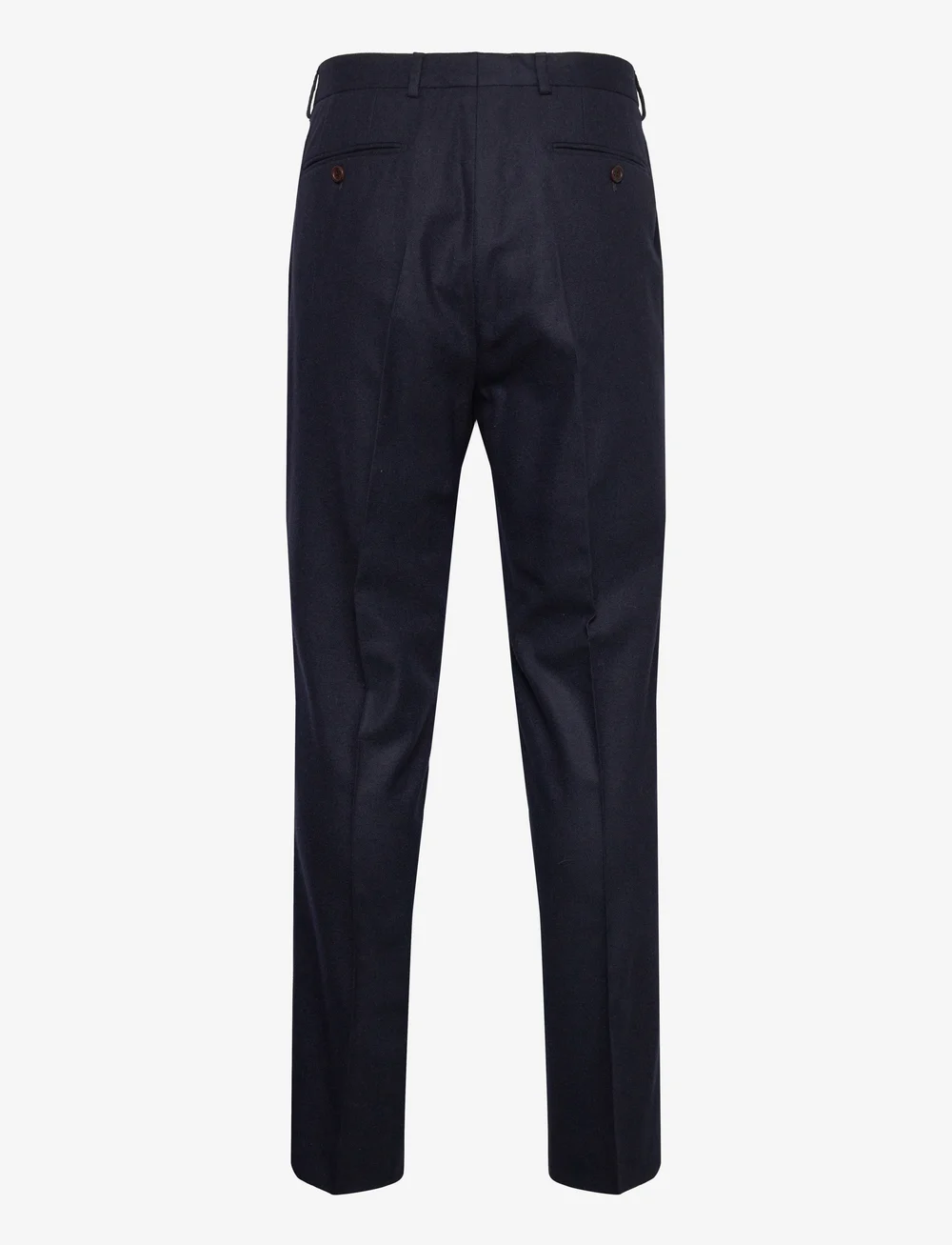 Morris - Morris Flannel Suit Trs - suit trousers - navy - 1