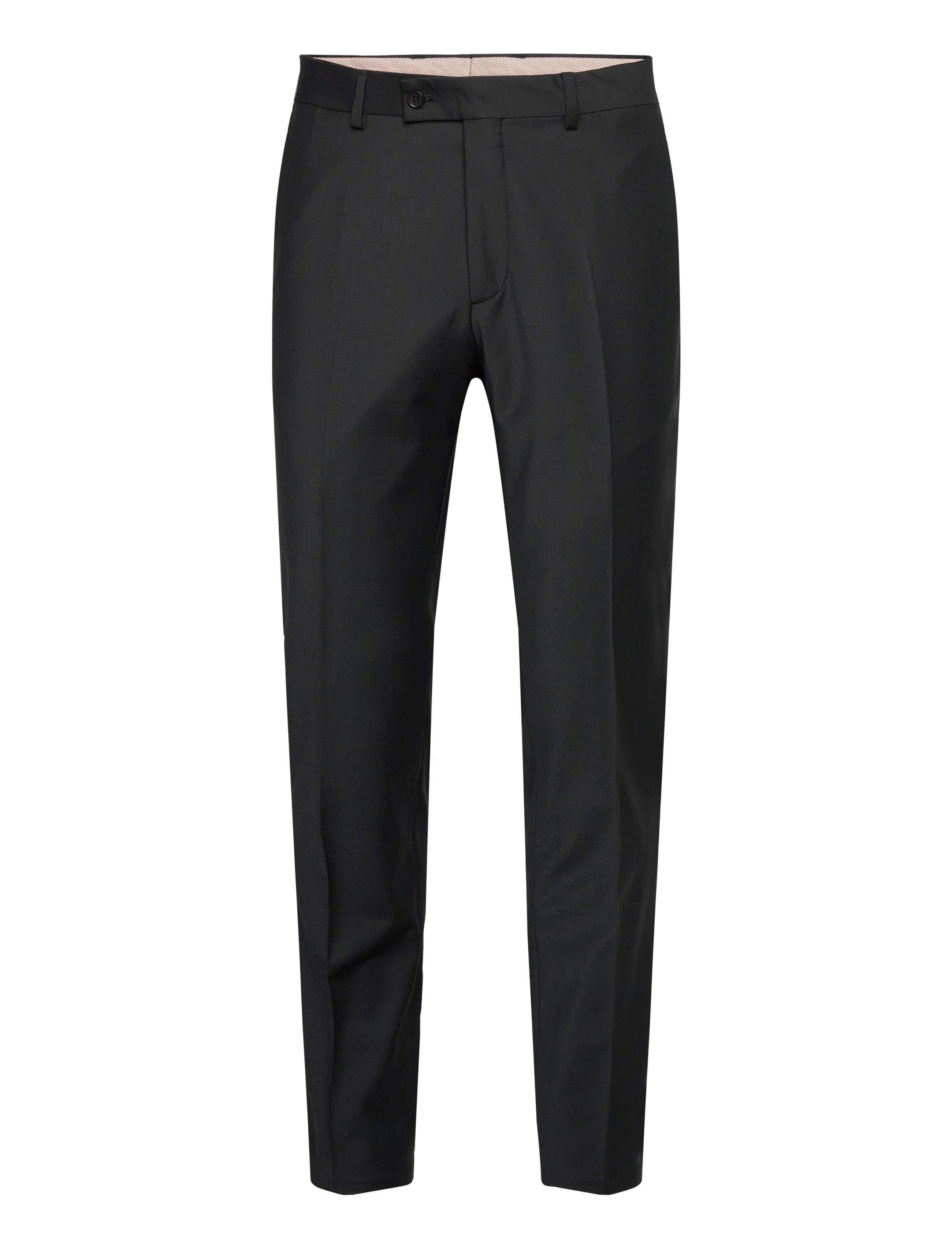 Morris Morris Wool Suit Trs - Hosen - BLACK / black