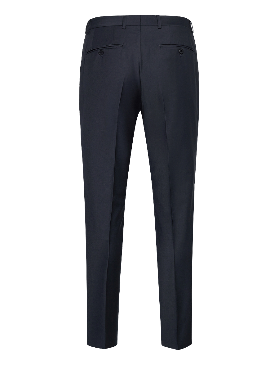 Morris - Morris Wool Suit Trs - anzugshosen - navy - 1