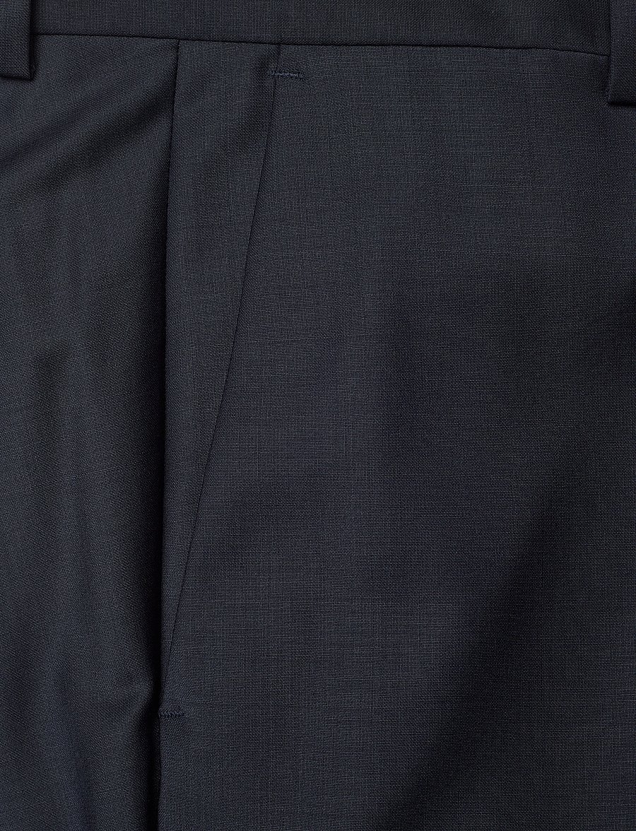 Morris - Morris Wool Suit Trs - anzugshosen - navy - 2