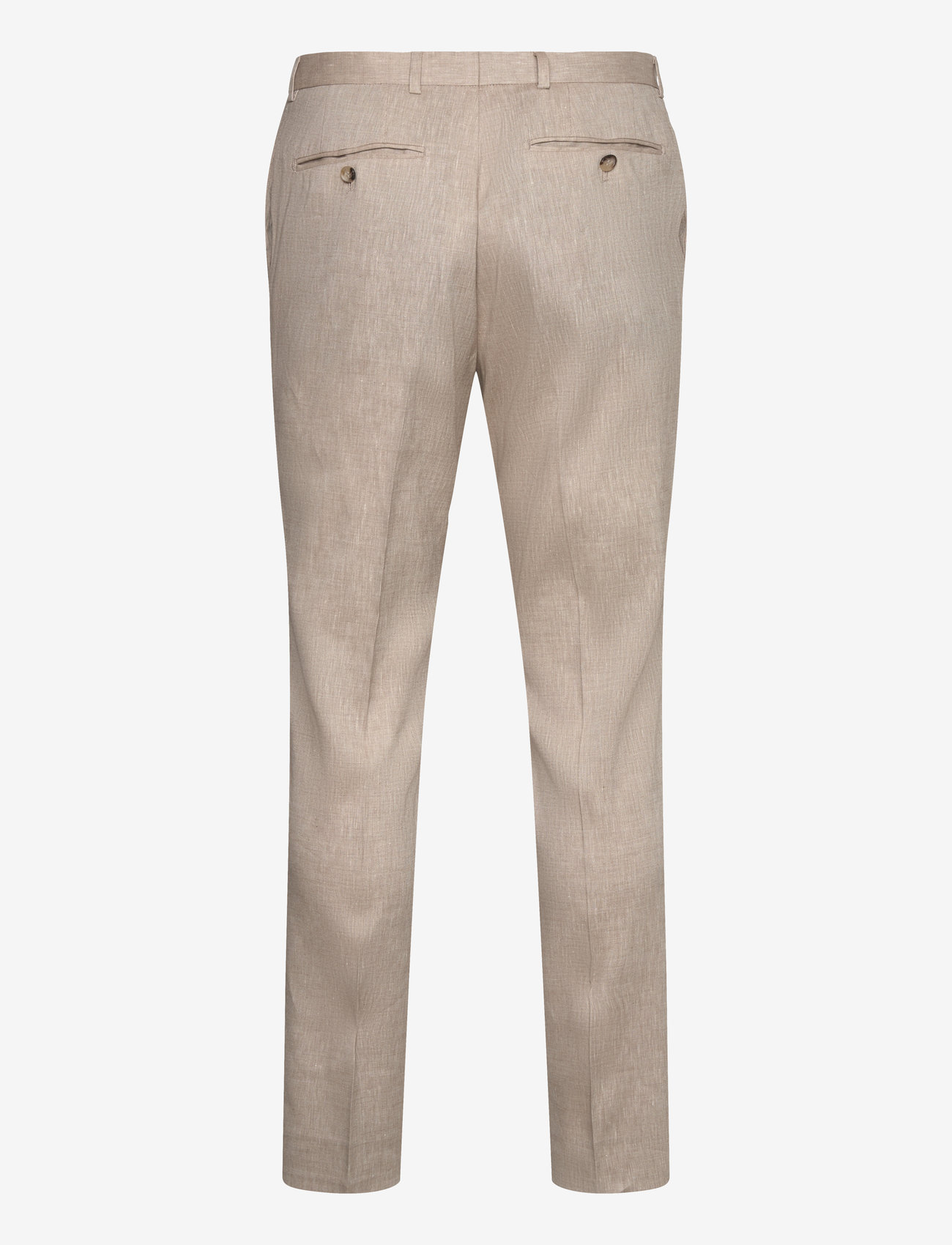 Morris - Morris Linen Suit Trouser - leinenhosen - khaki - 1