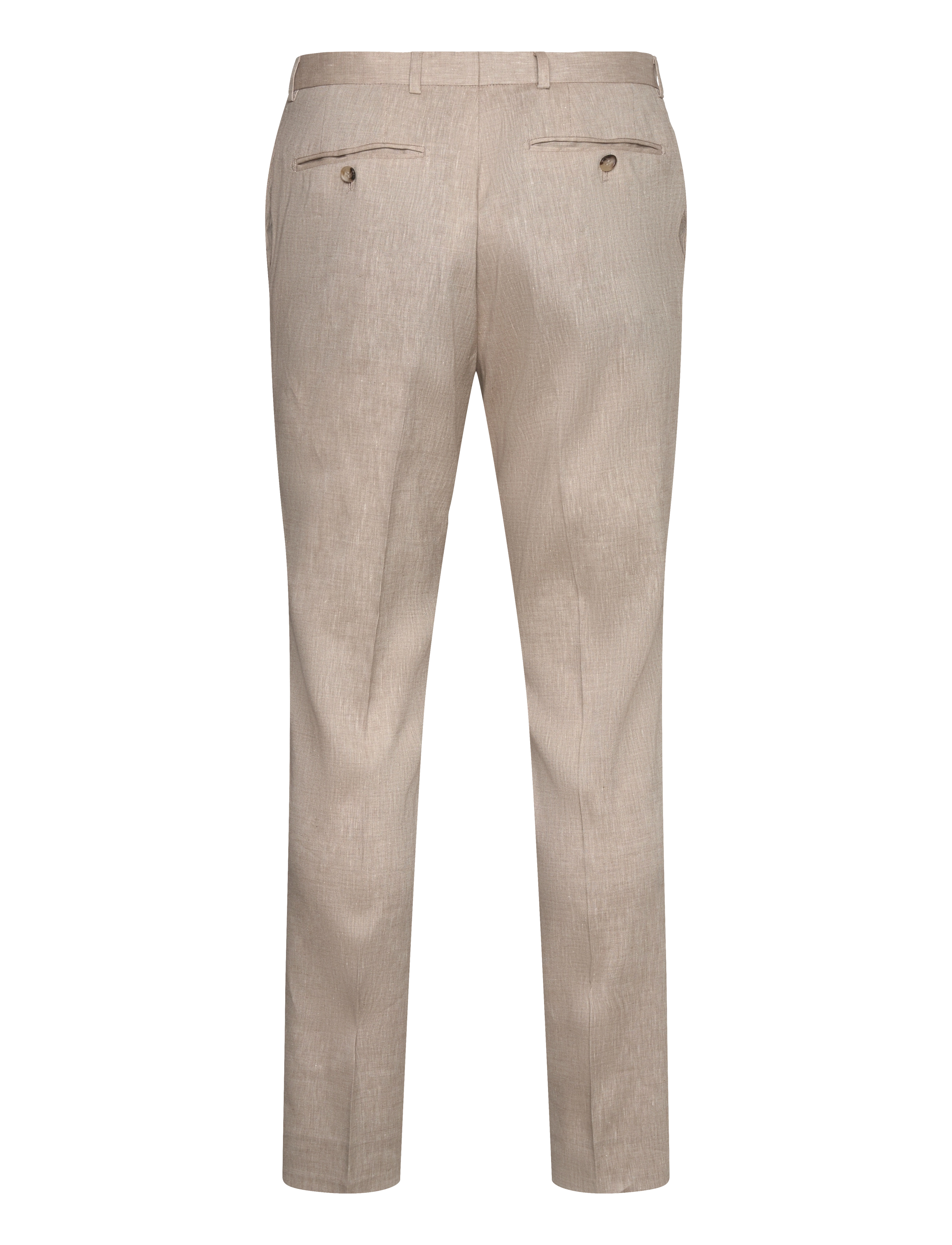Morris - Morris Linen Suit Trouser - khaki - 2