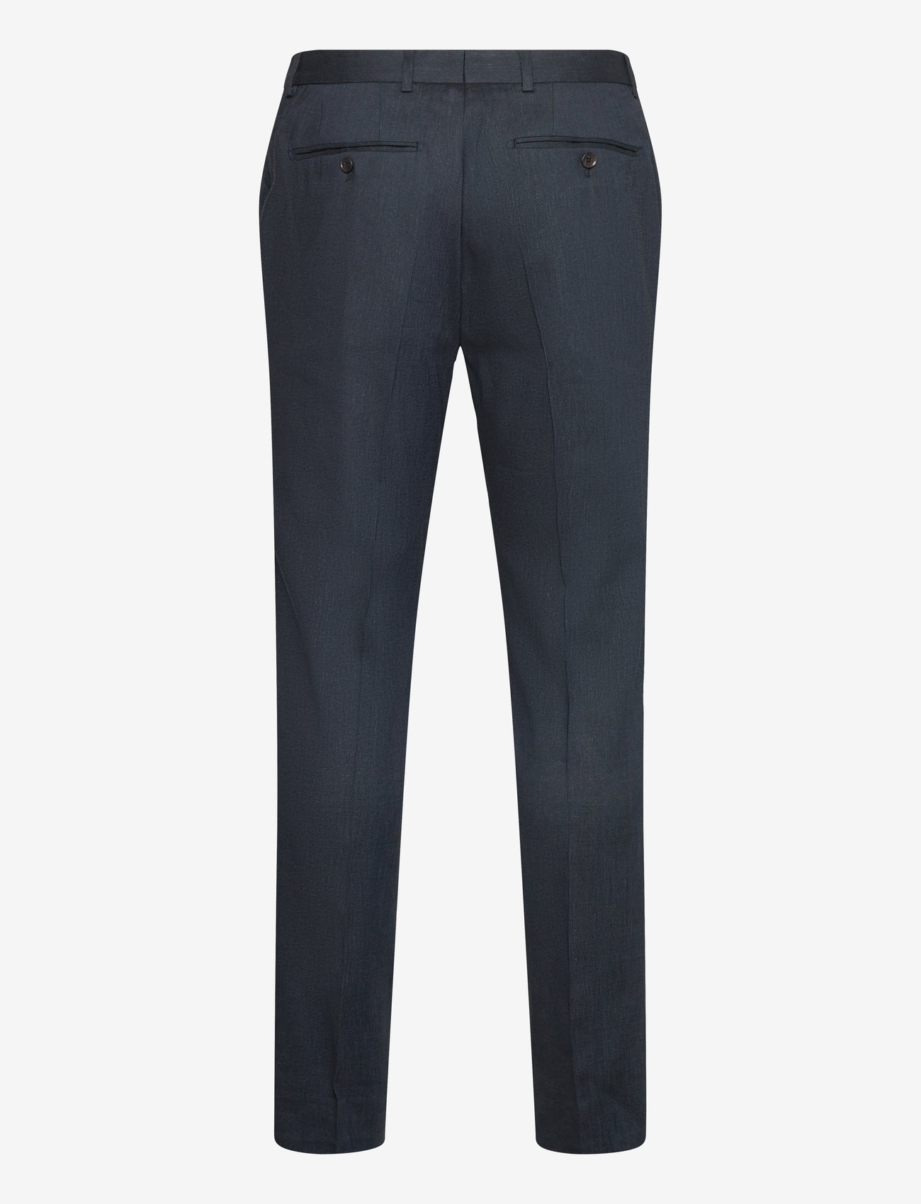 Morris - Morris Linen Suit Trouser - linnebyxor - navy - 1