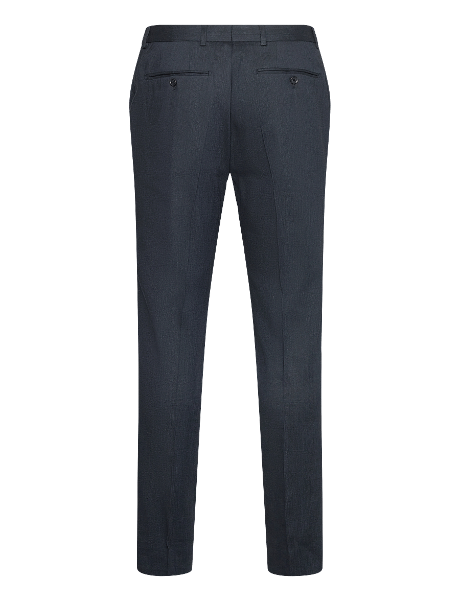 Morris - Morris Linen Suit Trouser - navy - 2