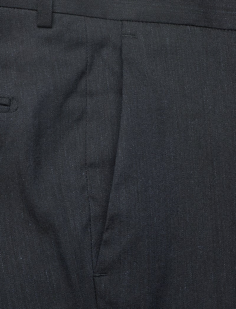 Morris - Morris Linen Suit Trouser - linased püksid - navy - 2