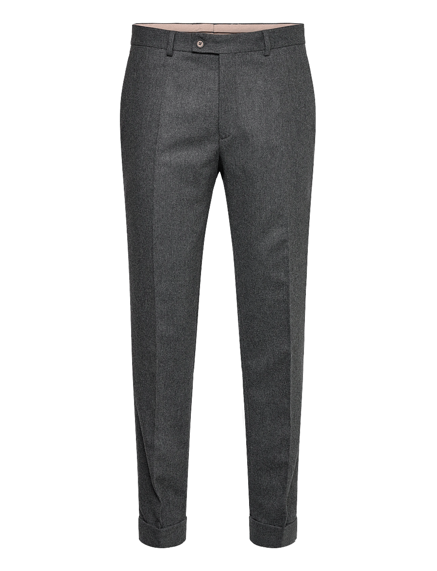 Morris - Jack Flannel Suit Trouser - grey - 0