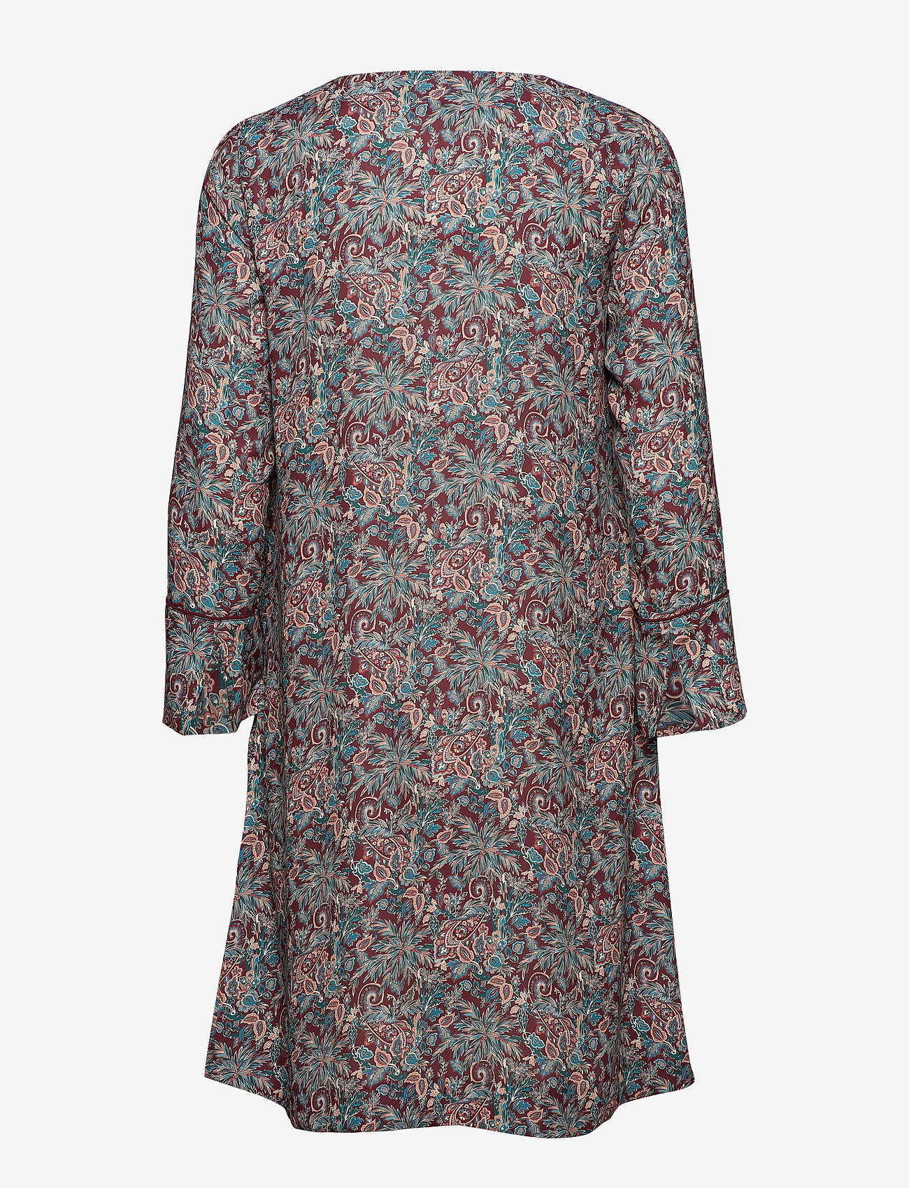 Morris - Eve Liberty Dress - tunikaer - wine red - 1