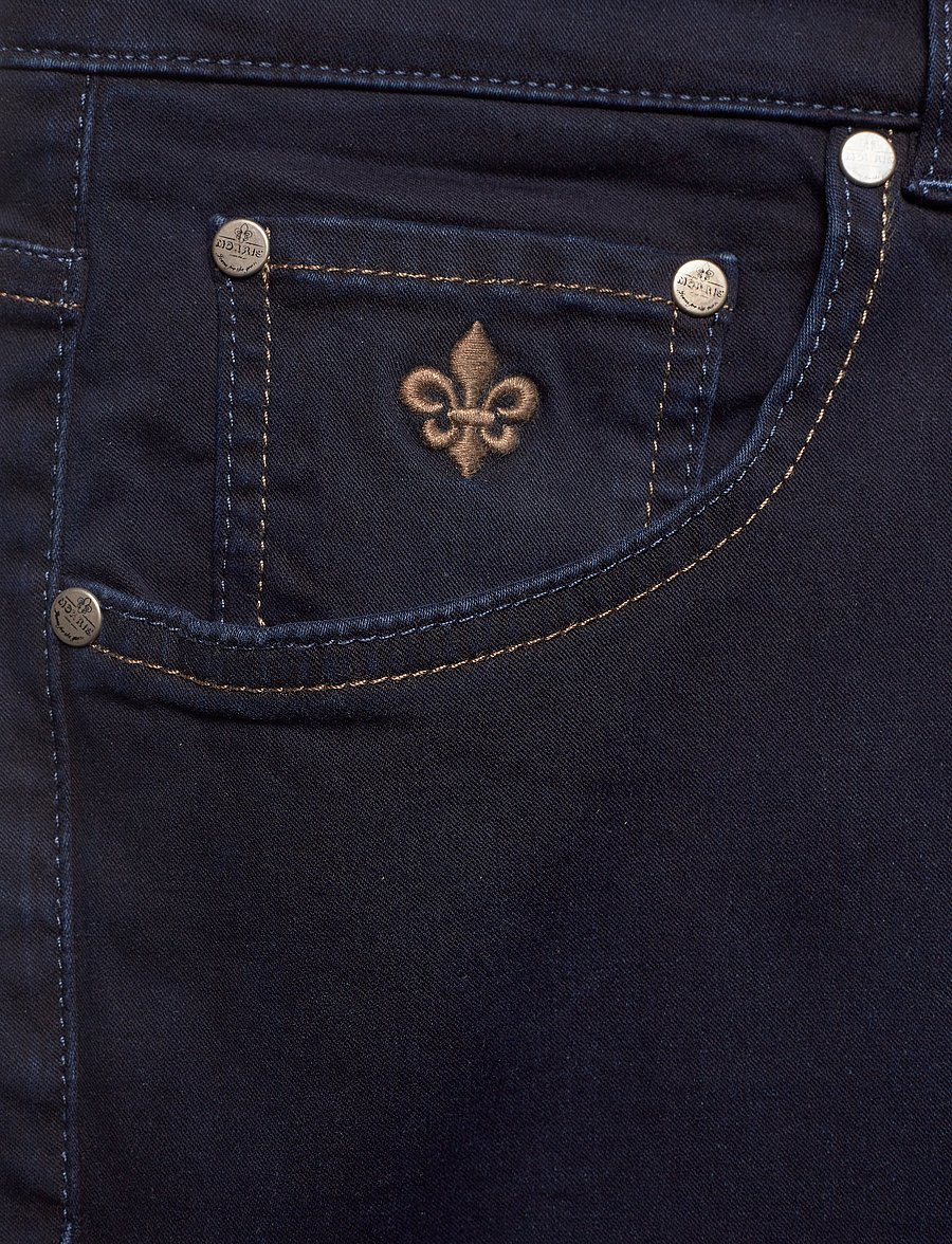 Morris - Steve Satin Jeans - skinny jeans - blue - 5