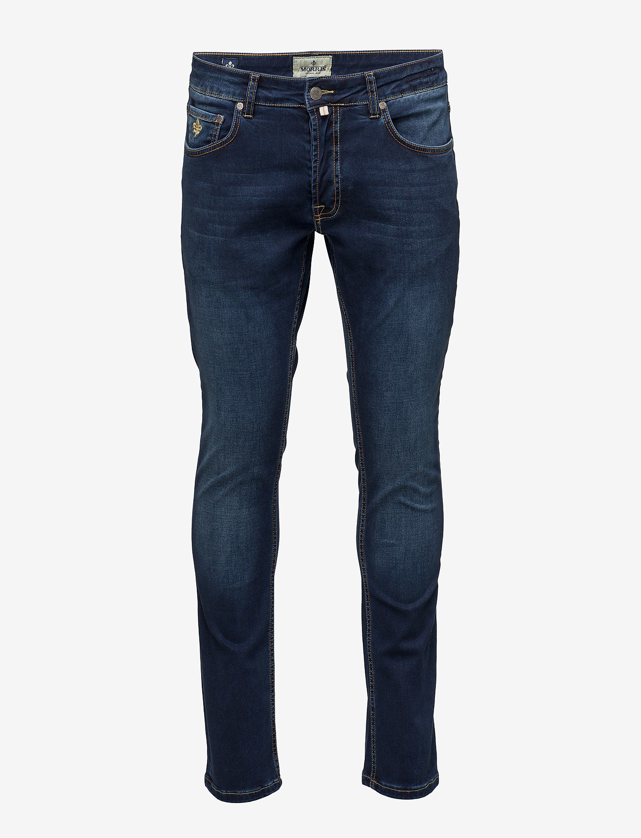 Steve Satin Jeans - DK WASH