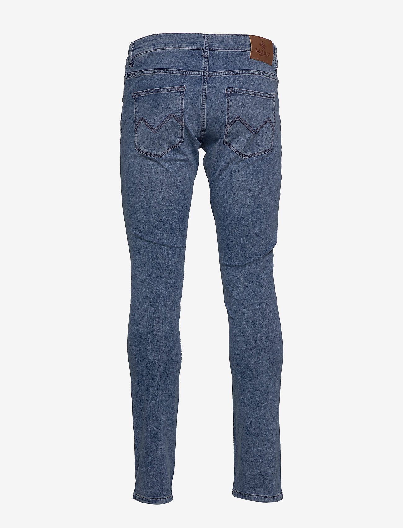 Morris - Steve Satin Jeans Zip - lt wash - 1