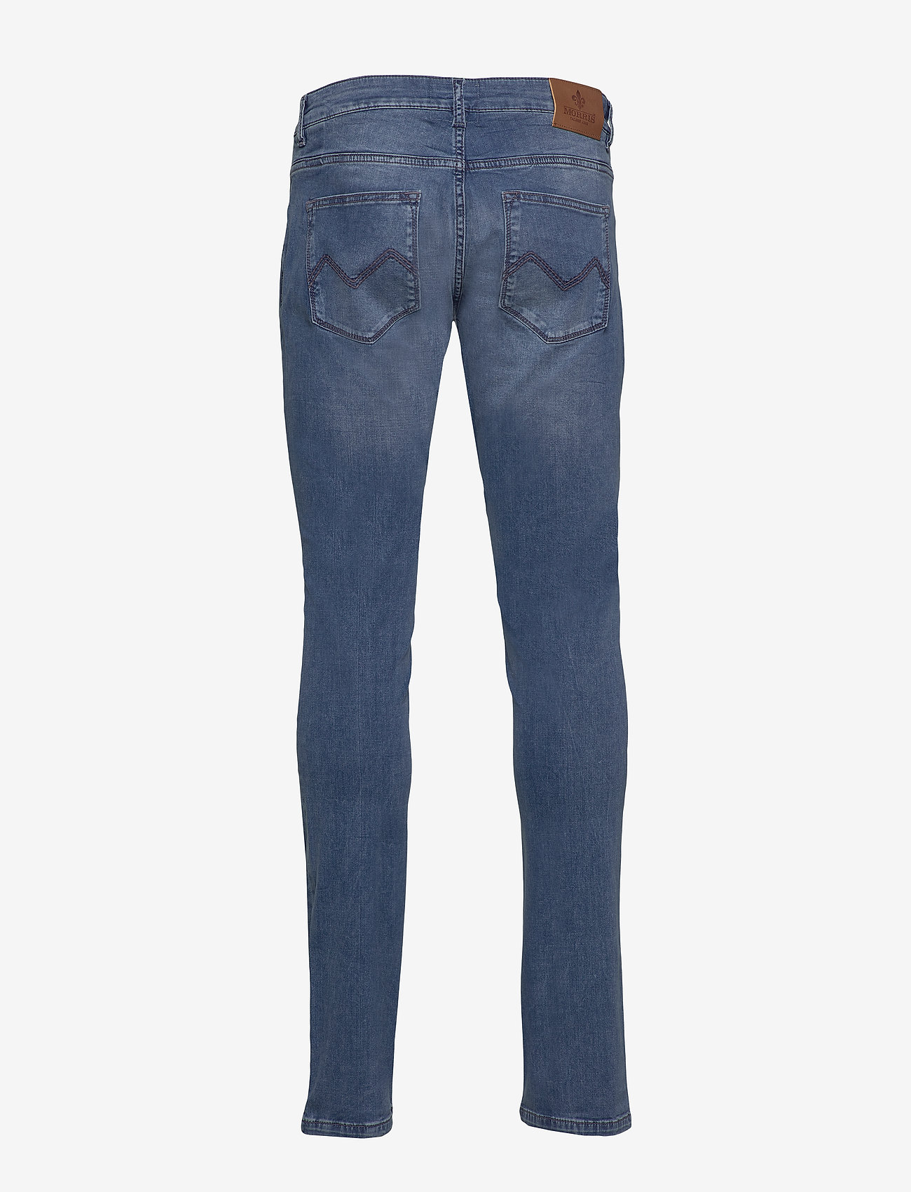 Morris - Steve Satin Jeans Zip - lt wash - 1