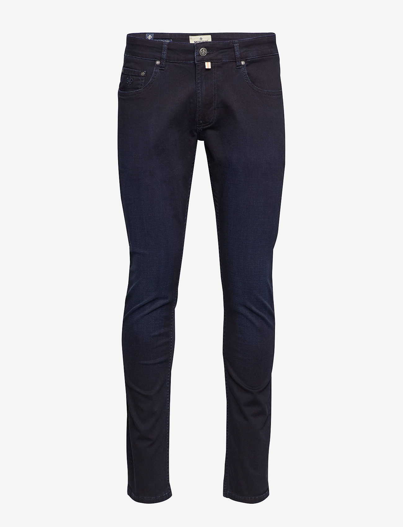 Steve Satin Jeans Zip - DARK WASH