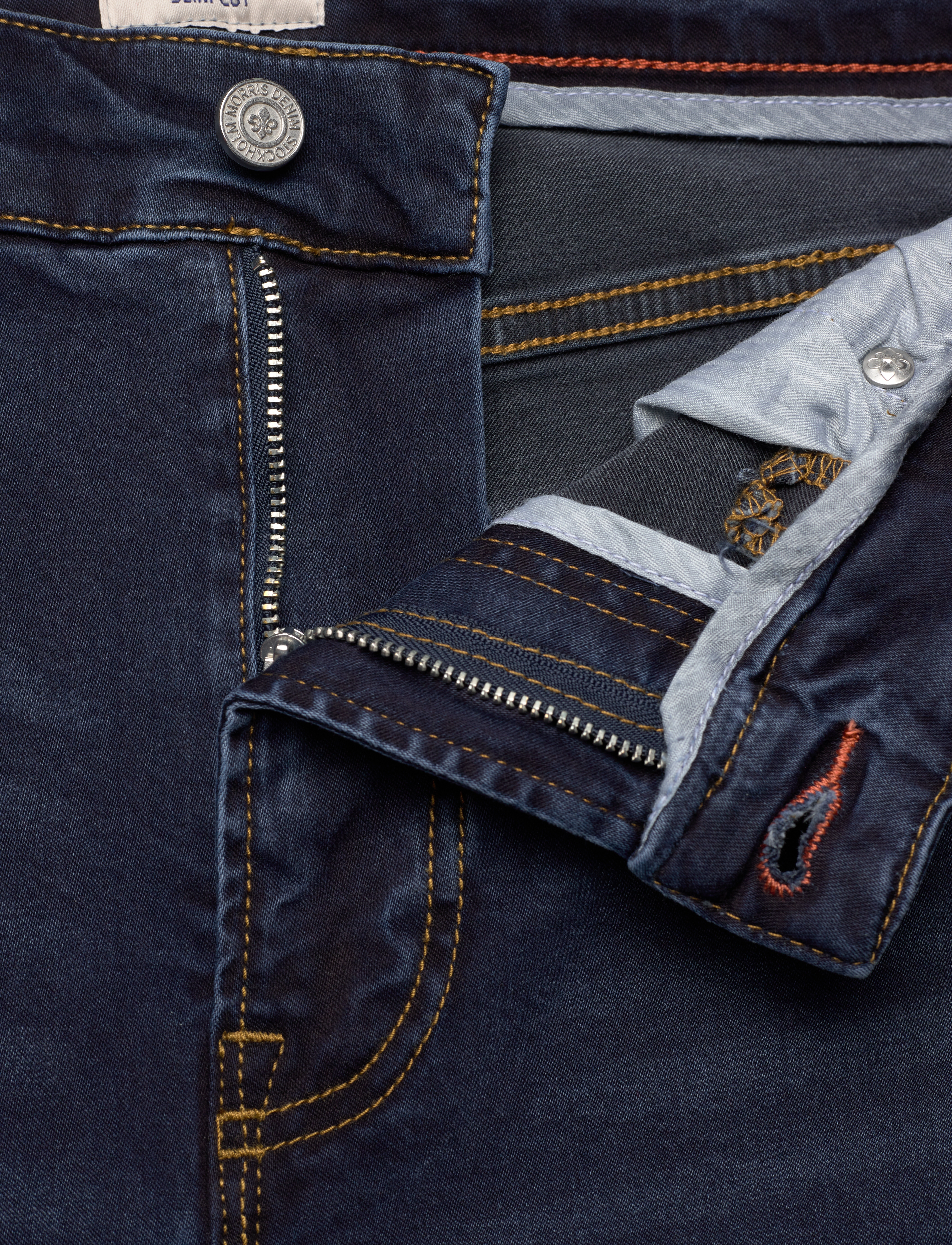 Morris - James Satin Jeans - tavalised teksad - one year wash - 3