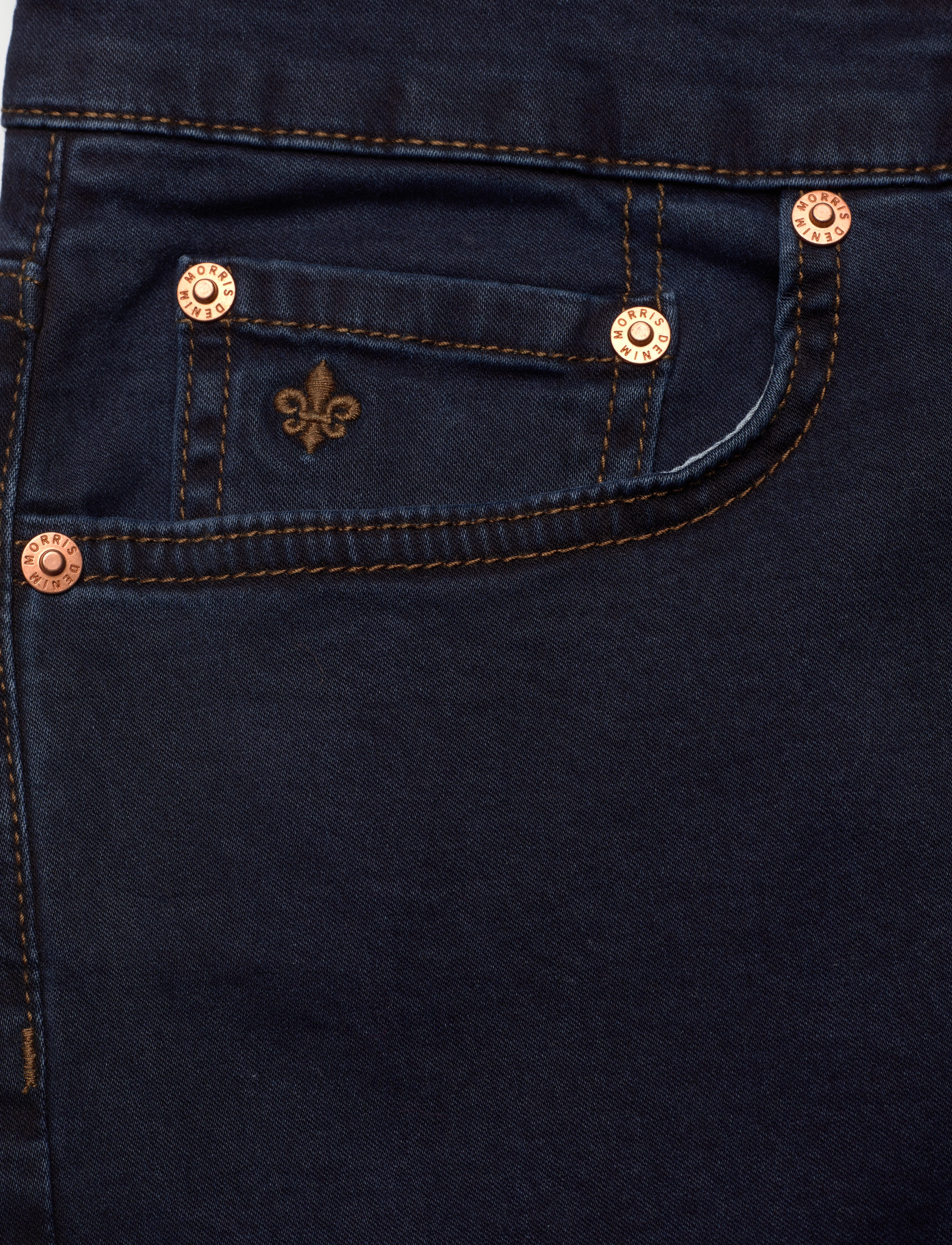 Morris - James Satin Jeans - regular jeans - rinse wash - 2