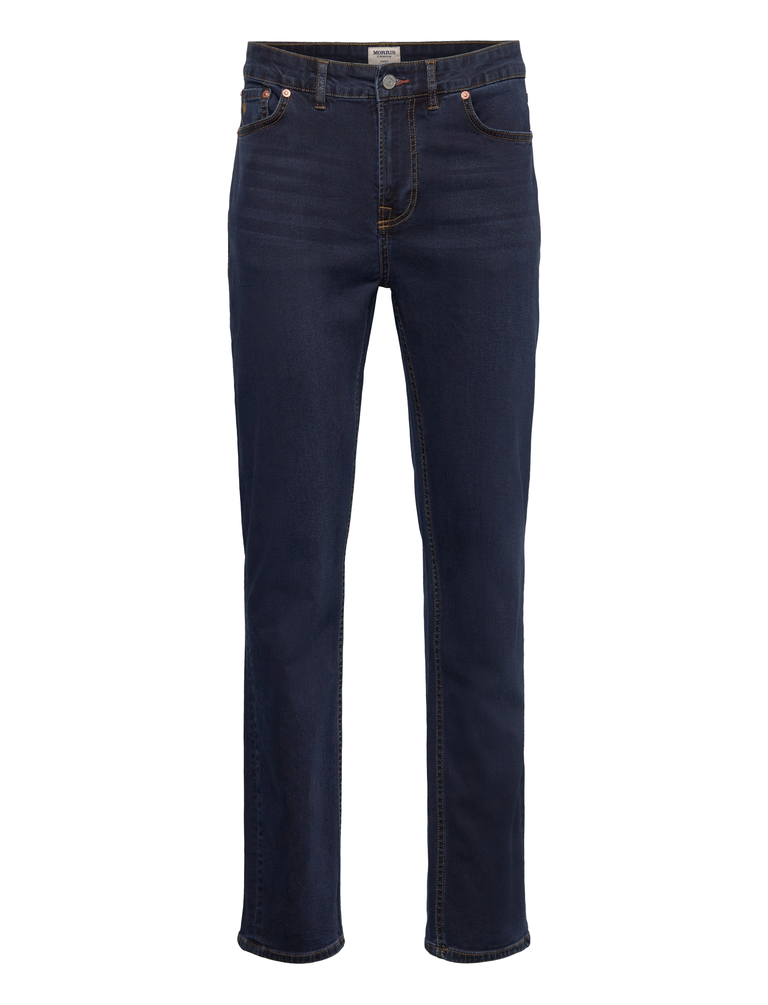 Morris James Satin Jeans - Jeans - ONE YEAR WASH / navy