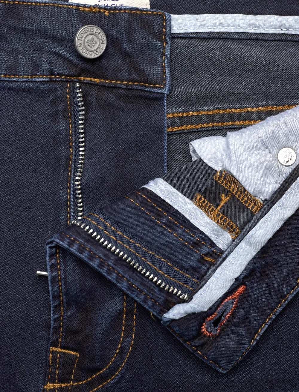 Morris - James Satin Jeans - tavalised teksad - one year wash - 3