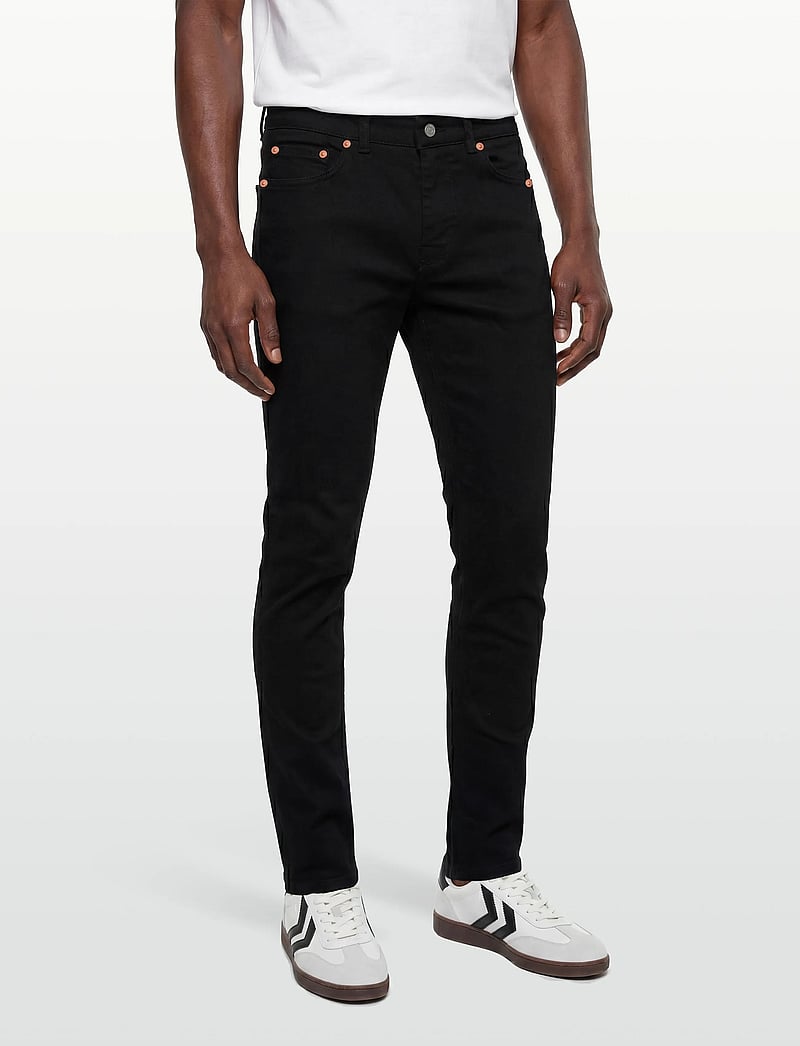 Morris - James Jeans - regular piegriezuma džinsa bikses - black - 3
