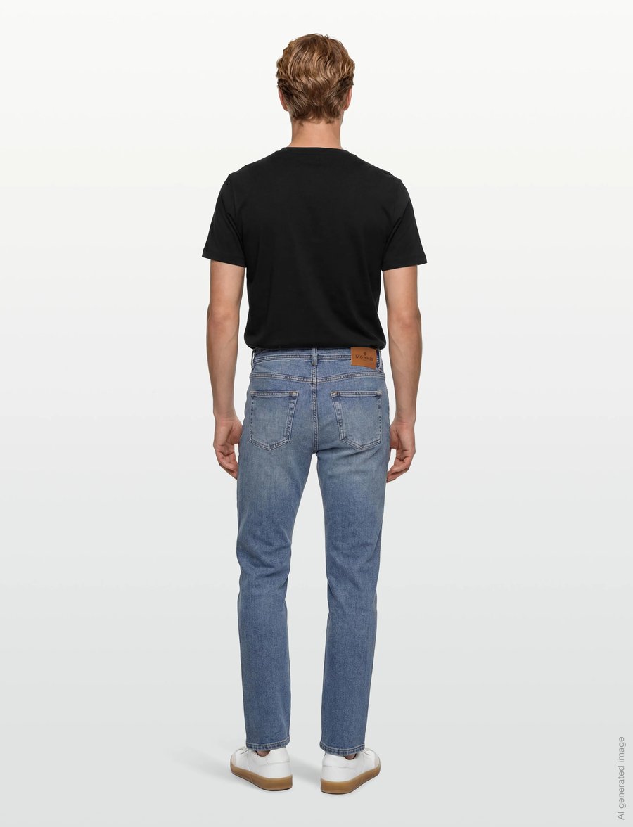 Morris - Jermyn Stretch Jeans - regular jeans - five year wash - 4